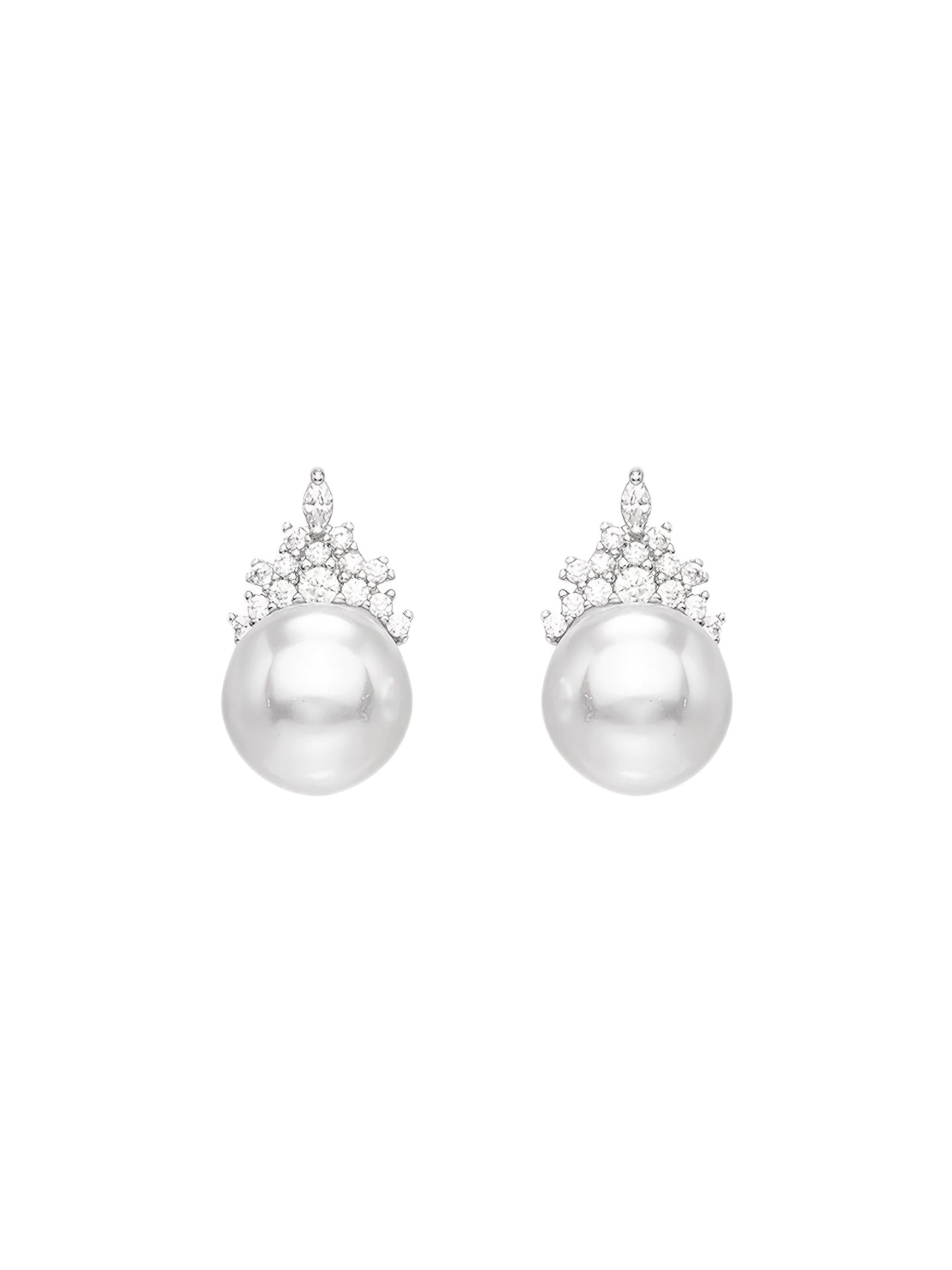 CROWN PEARL EARRINGS