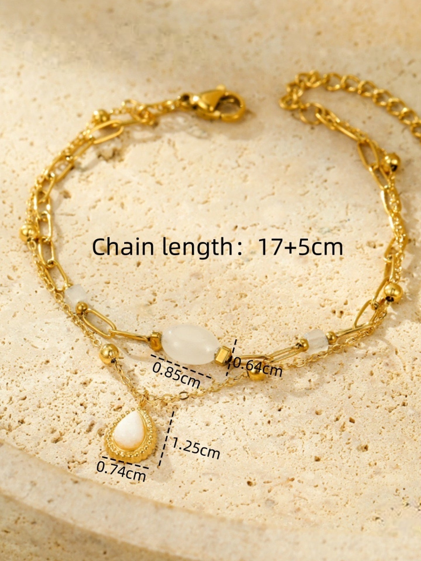 STEEL SERENITY BRACELET
