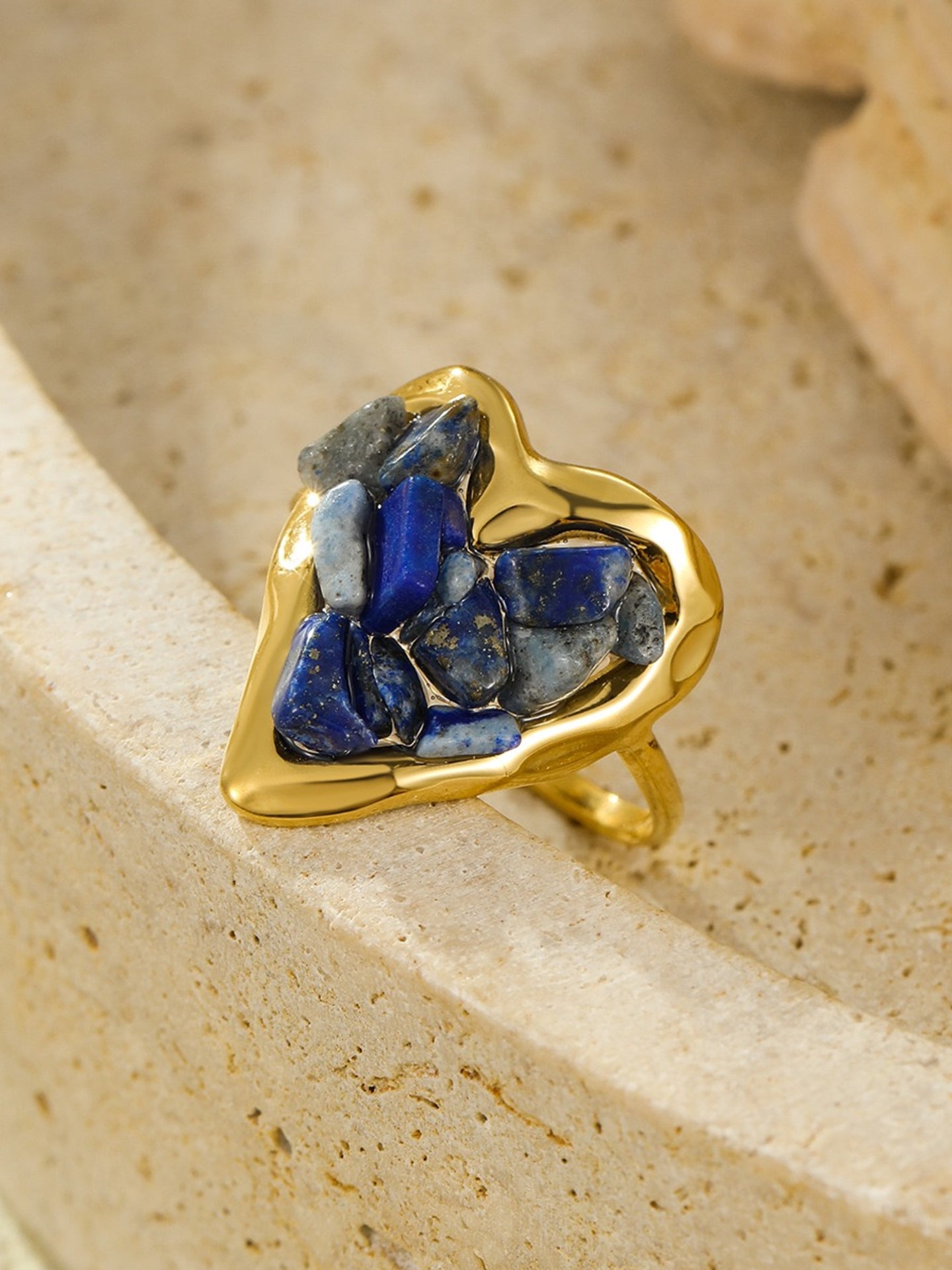 NATURAL GEMSTONE RING