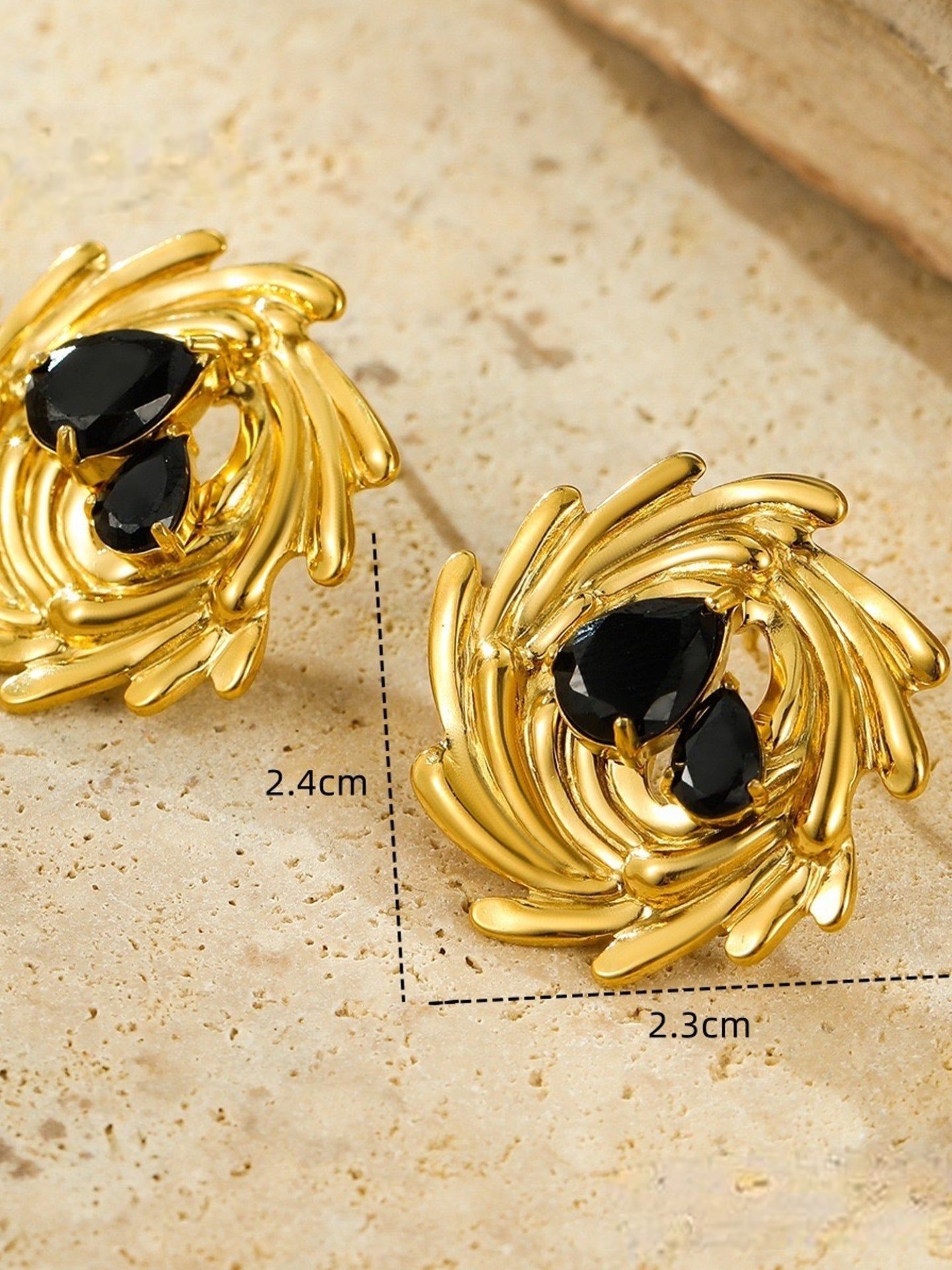 SPIRAL EARRINGS