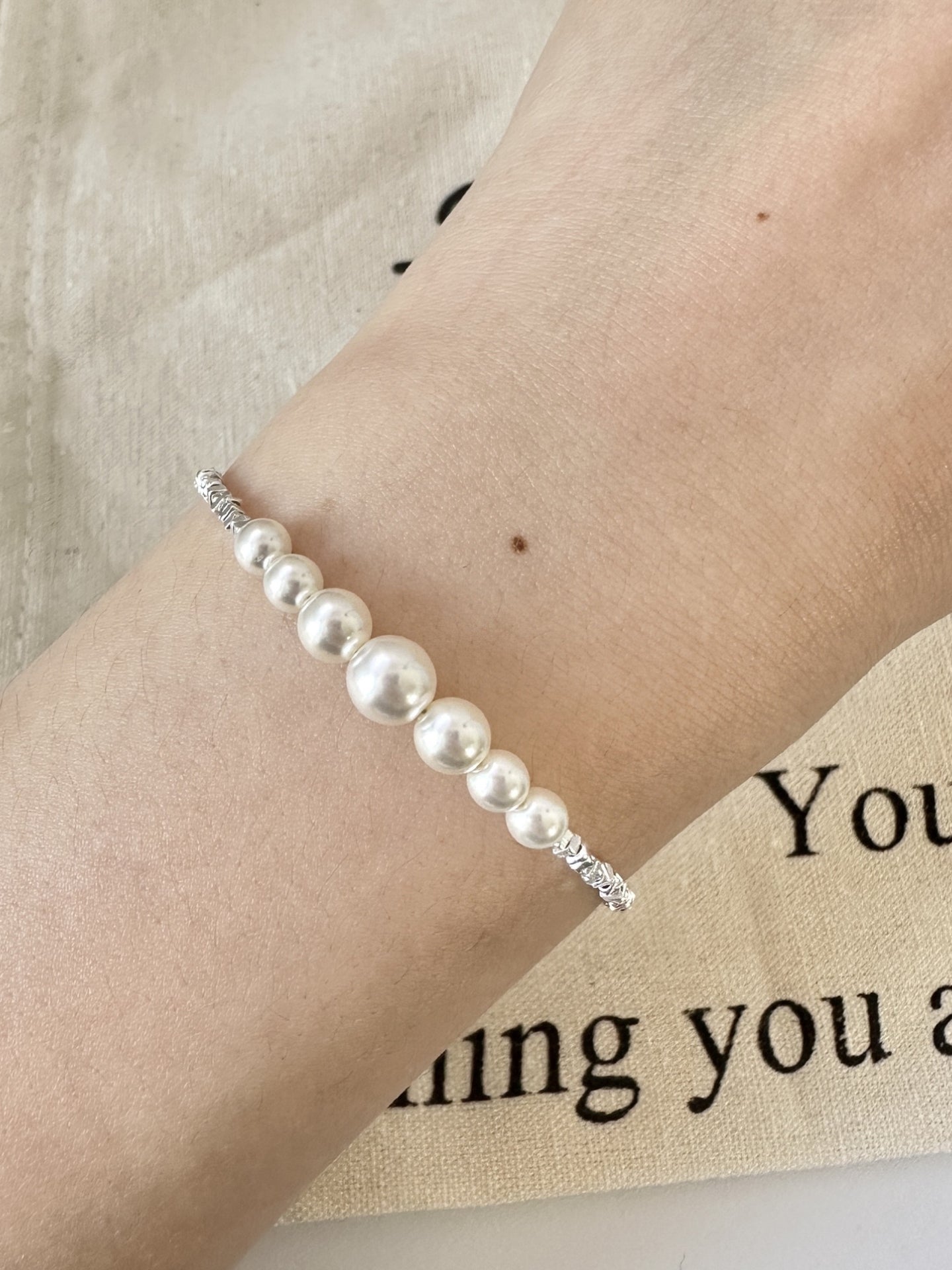 SMILE PEARL BRACELET