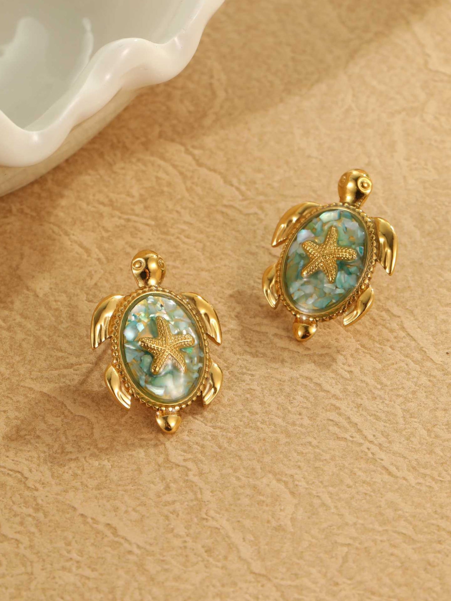 STARFISH & TURTLE EARRINGS