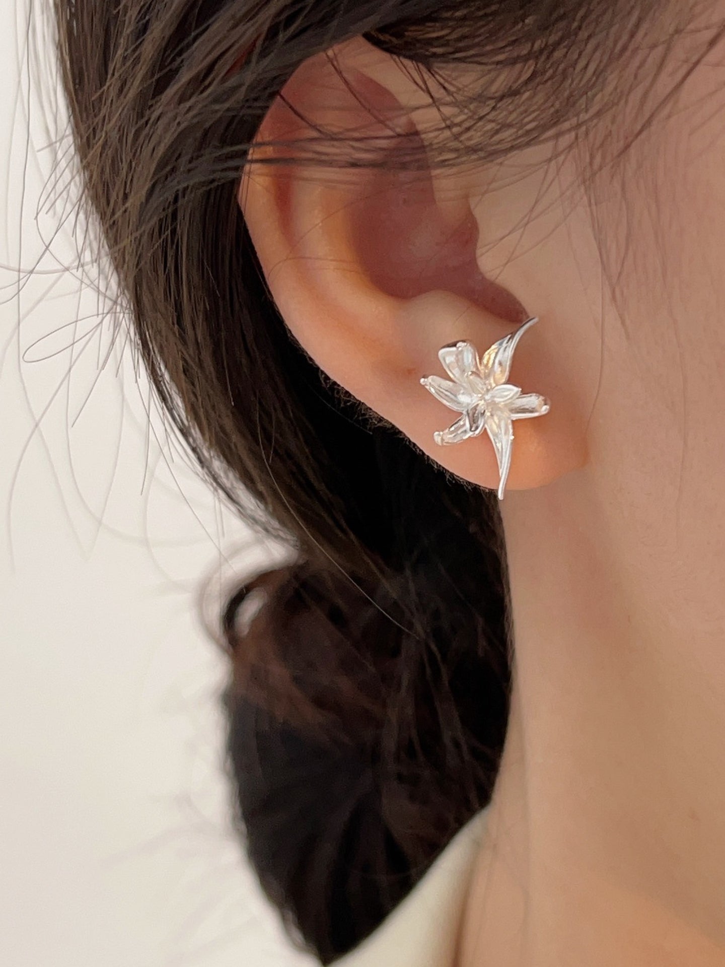 Camellia Floral Earrings