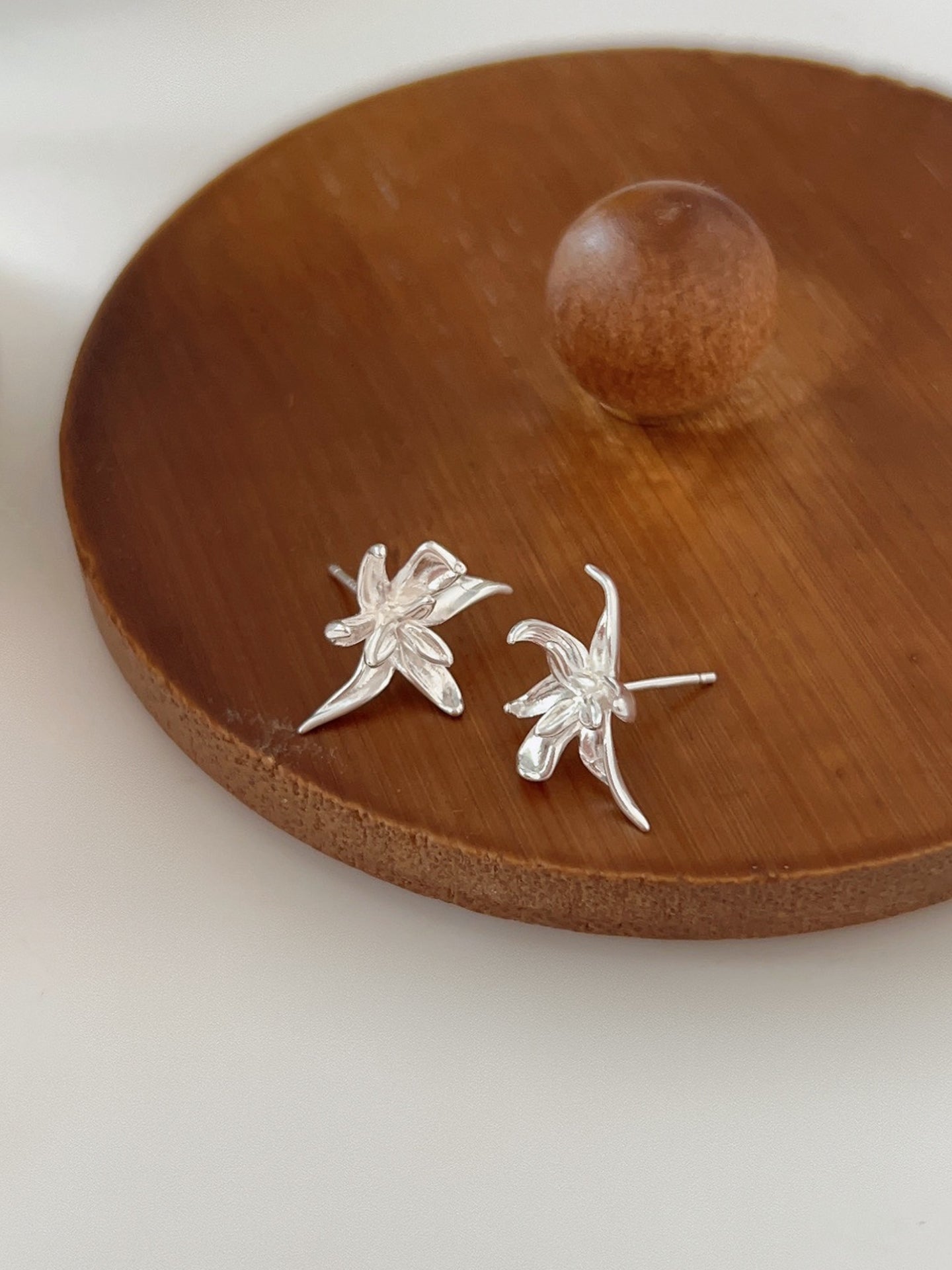 Camellia Floral Earrings