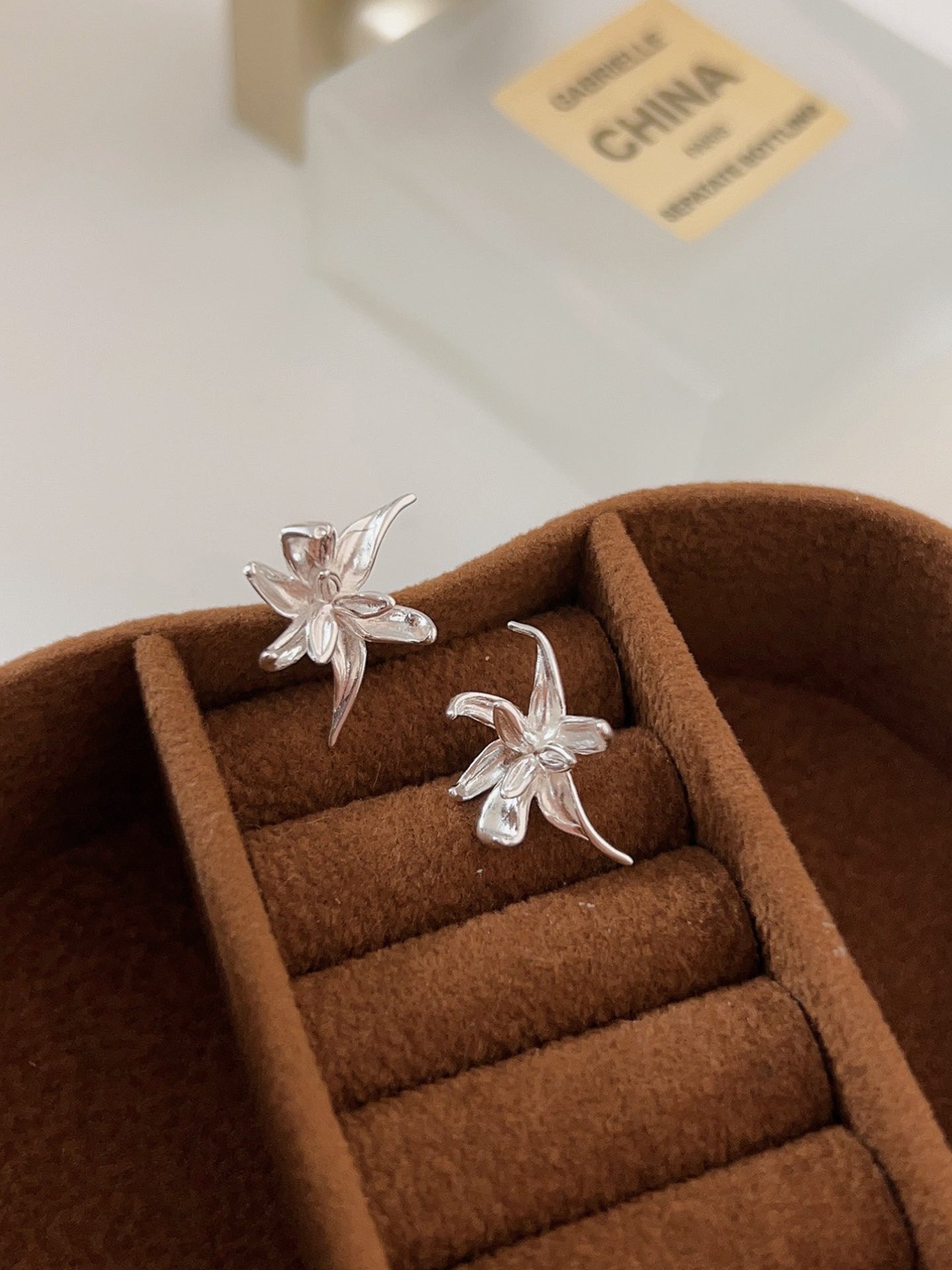 Camellia Floral Earrings