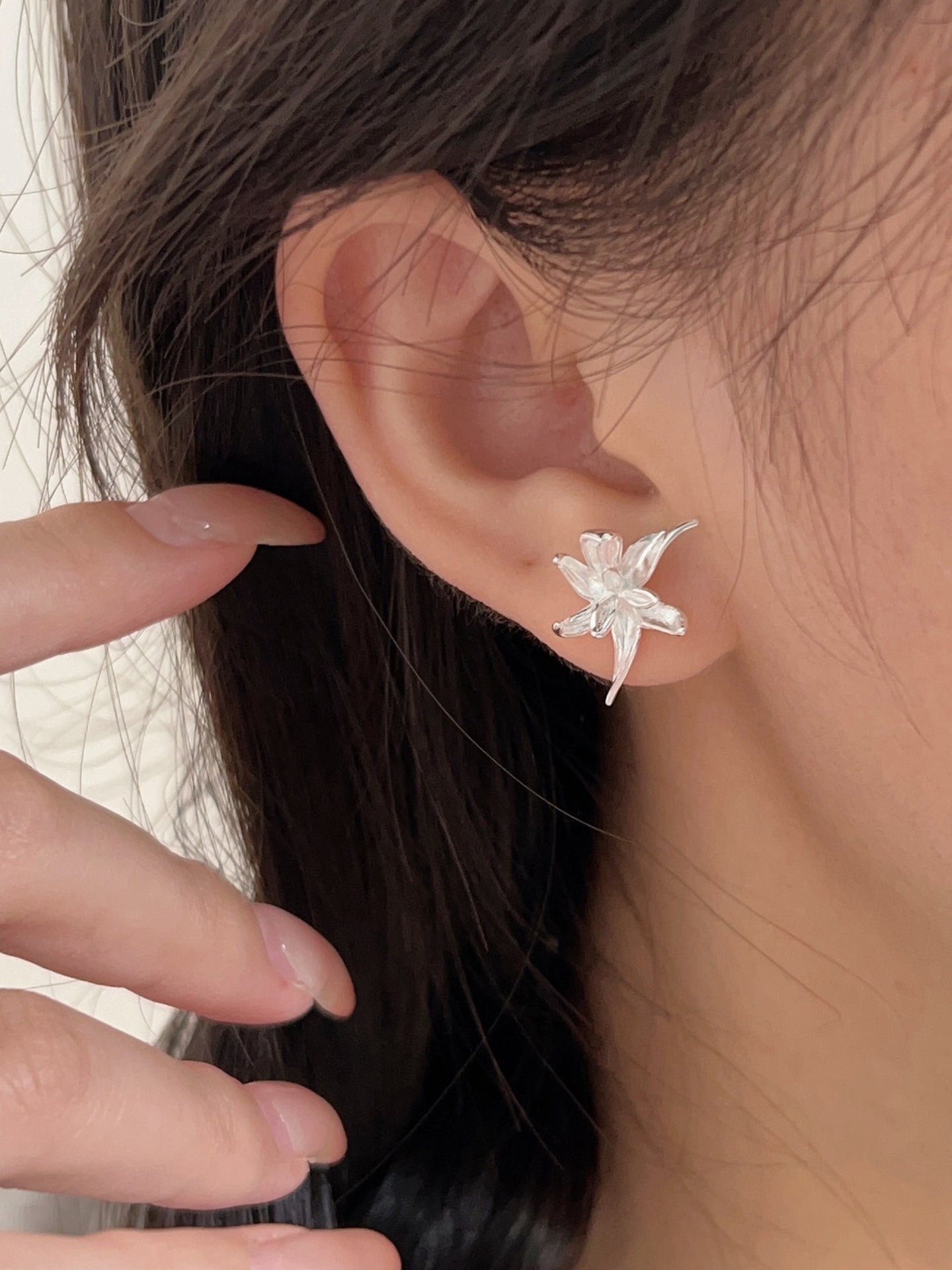 Camellia Floral Earrings