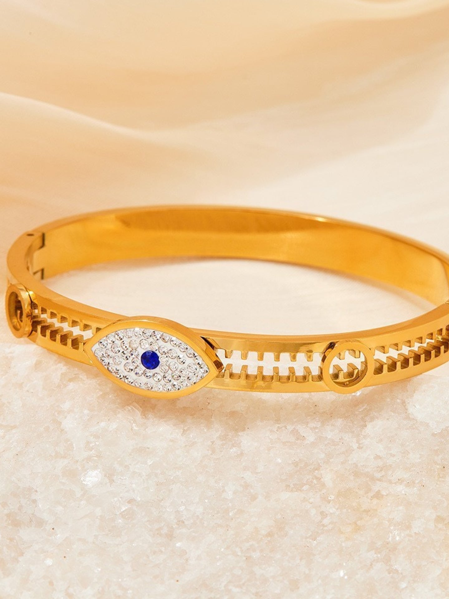 EVIL EYE DIAMOND BRACELET