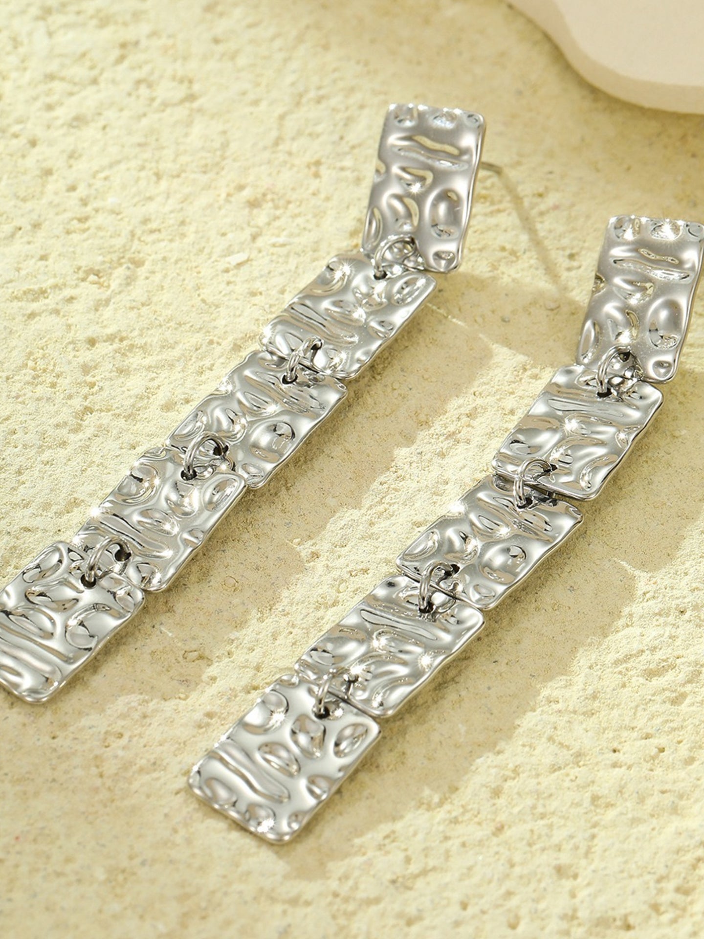 VINTAGE HAMMERED EARRINGS