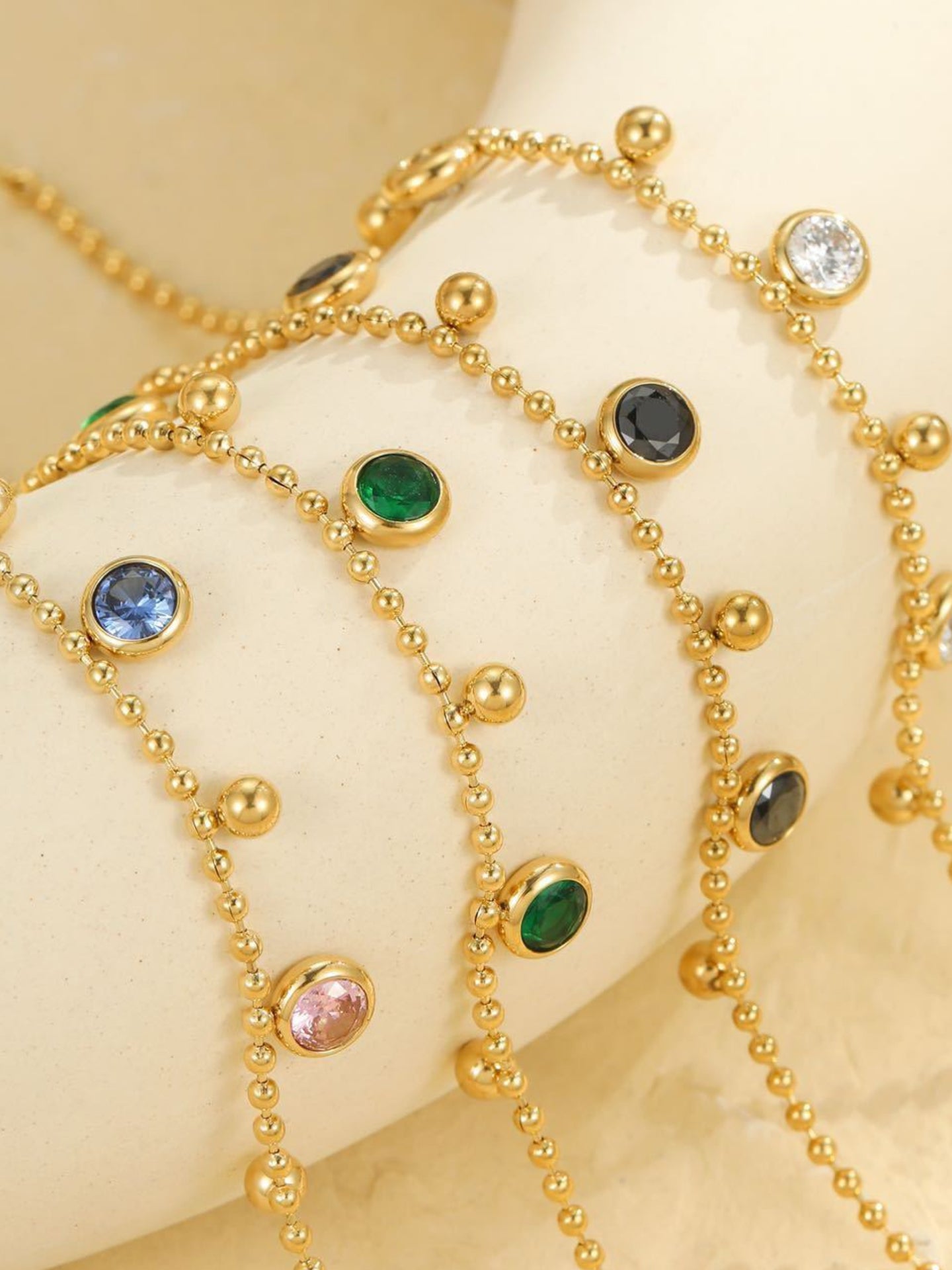 SEA FOAM SWEETIE ANKLET