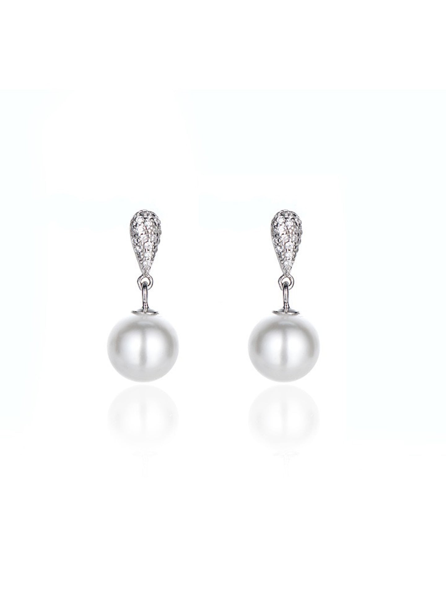 SHELL PEARL EARRINGS