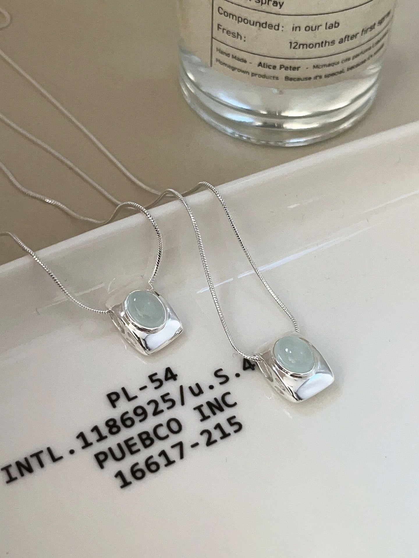 AQUAMARINE NECKLACE
