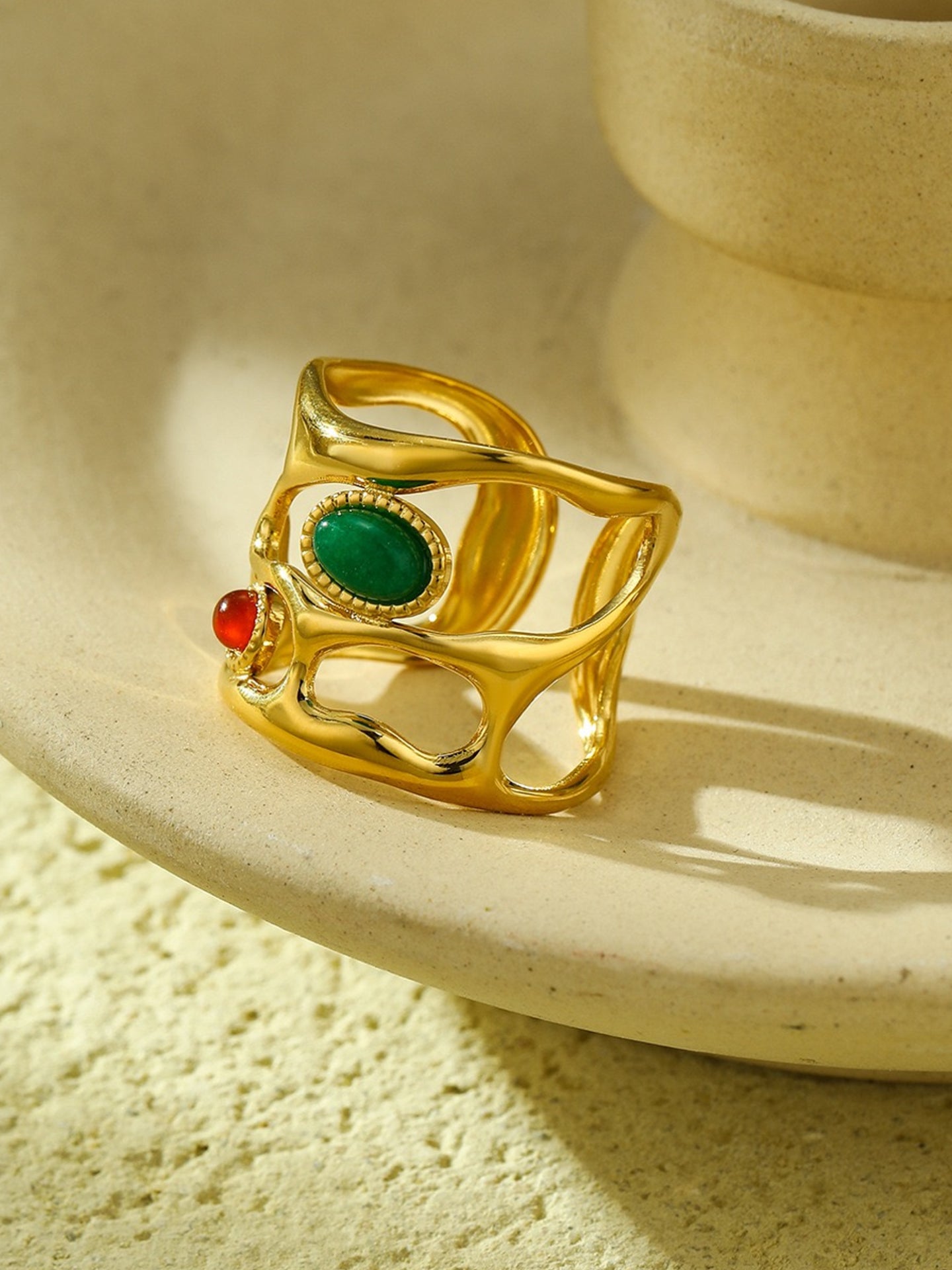 MORANDI HOLLOW-OUT RINGS