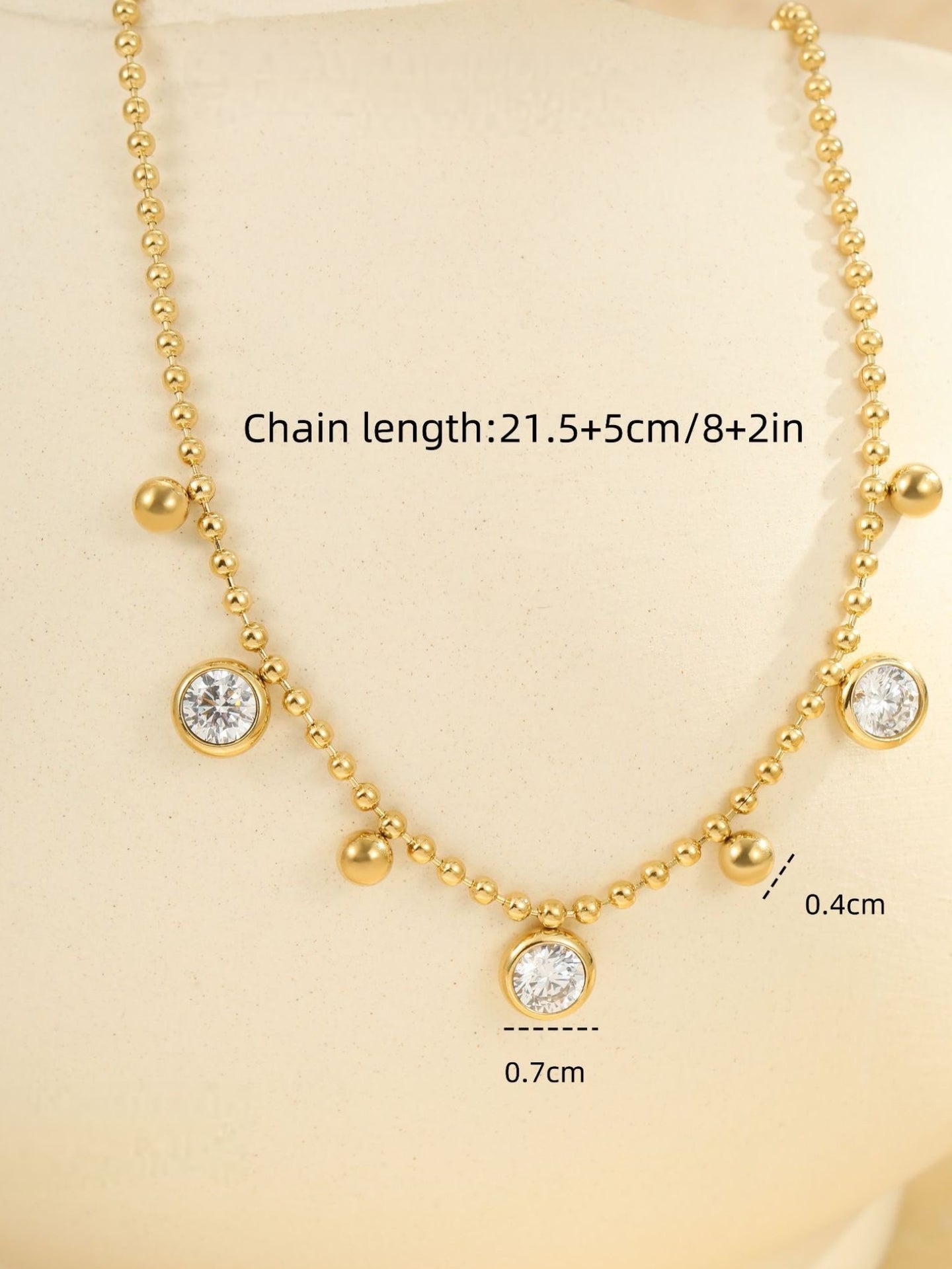 SEA FOAM SWEETIE ANKLET