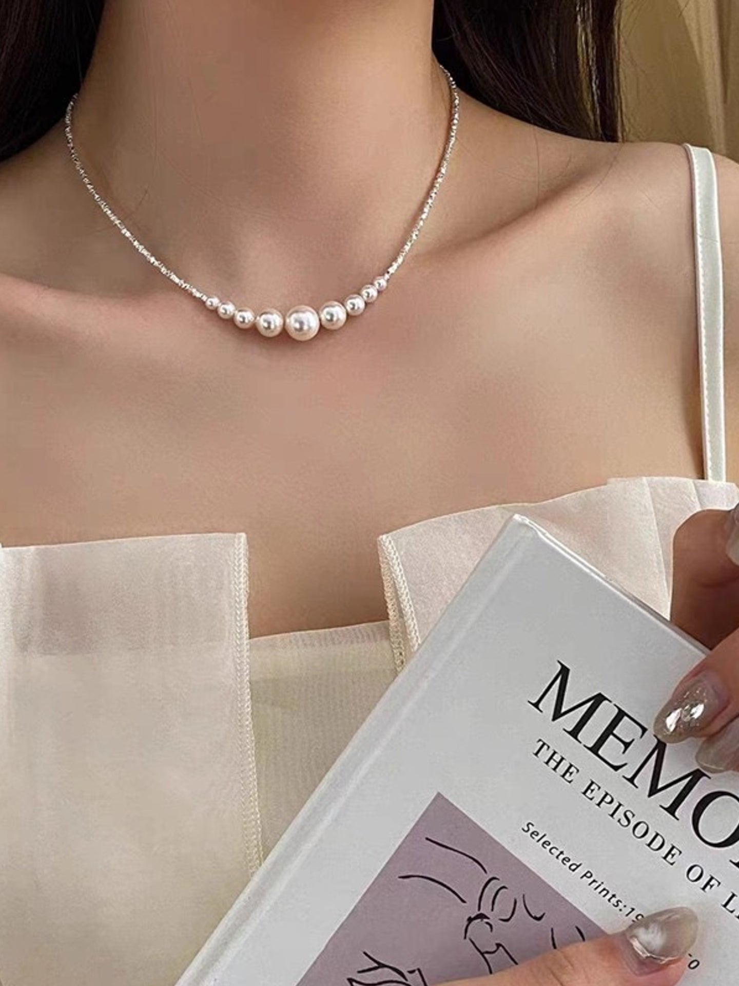 SMILE PEARL NECKLACE