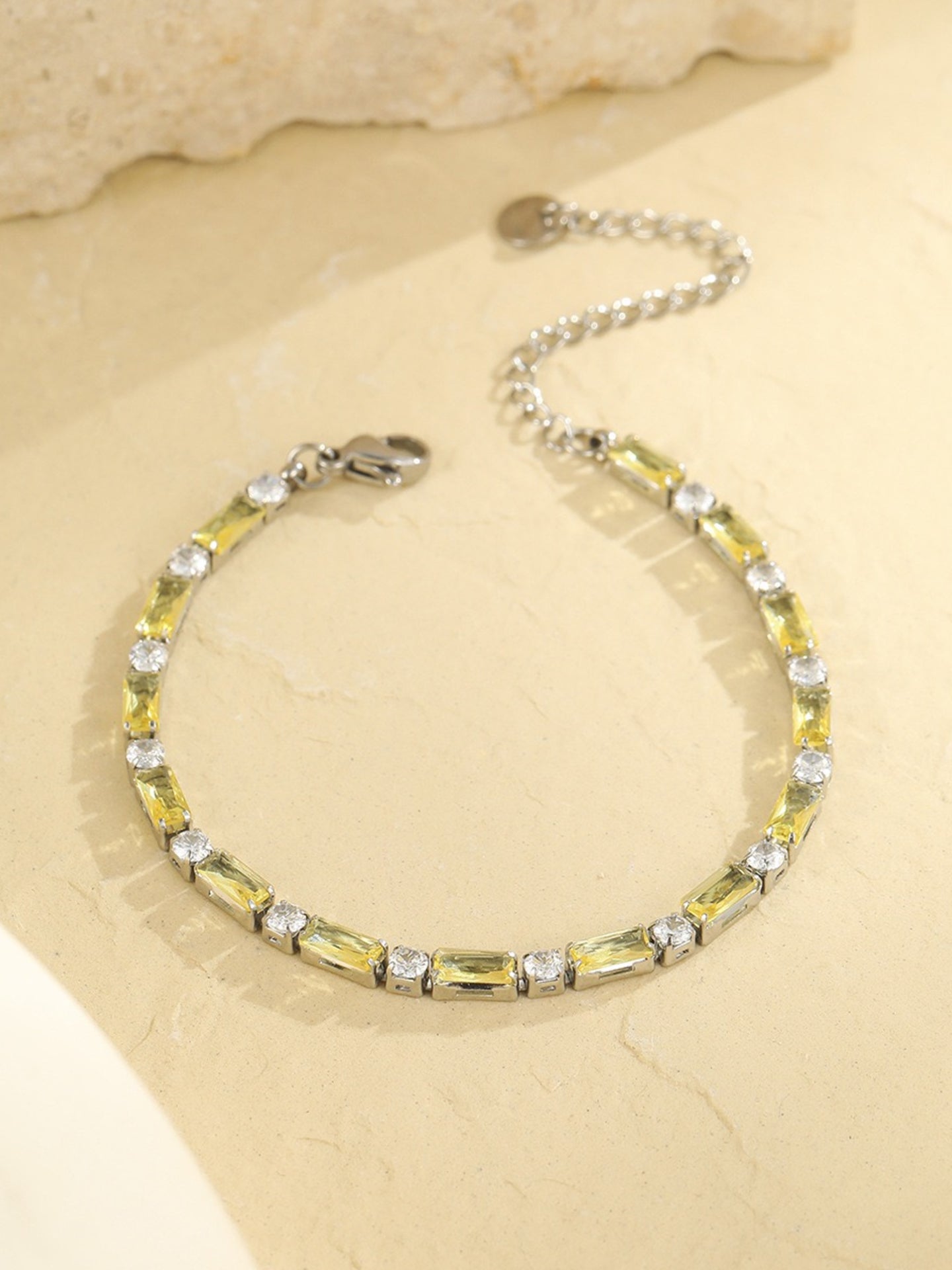 COLORED ZIRCON BRACELET