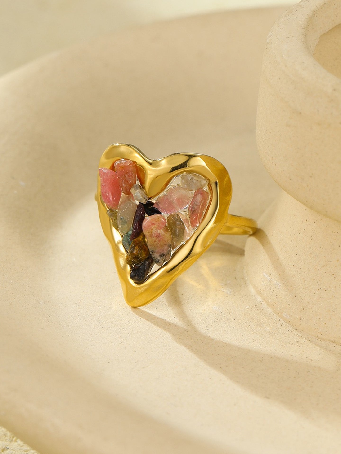 NATURAL GEMSTONE RING