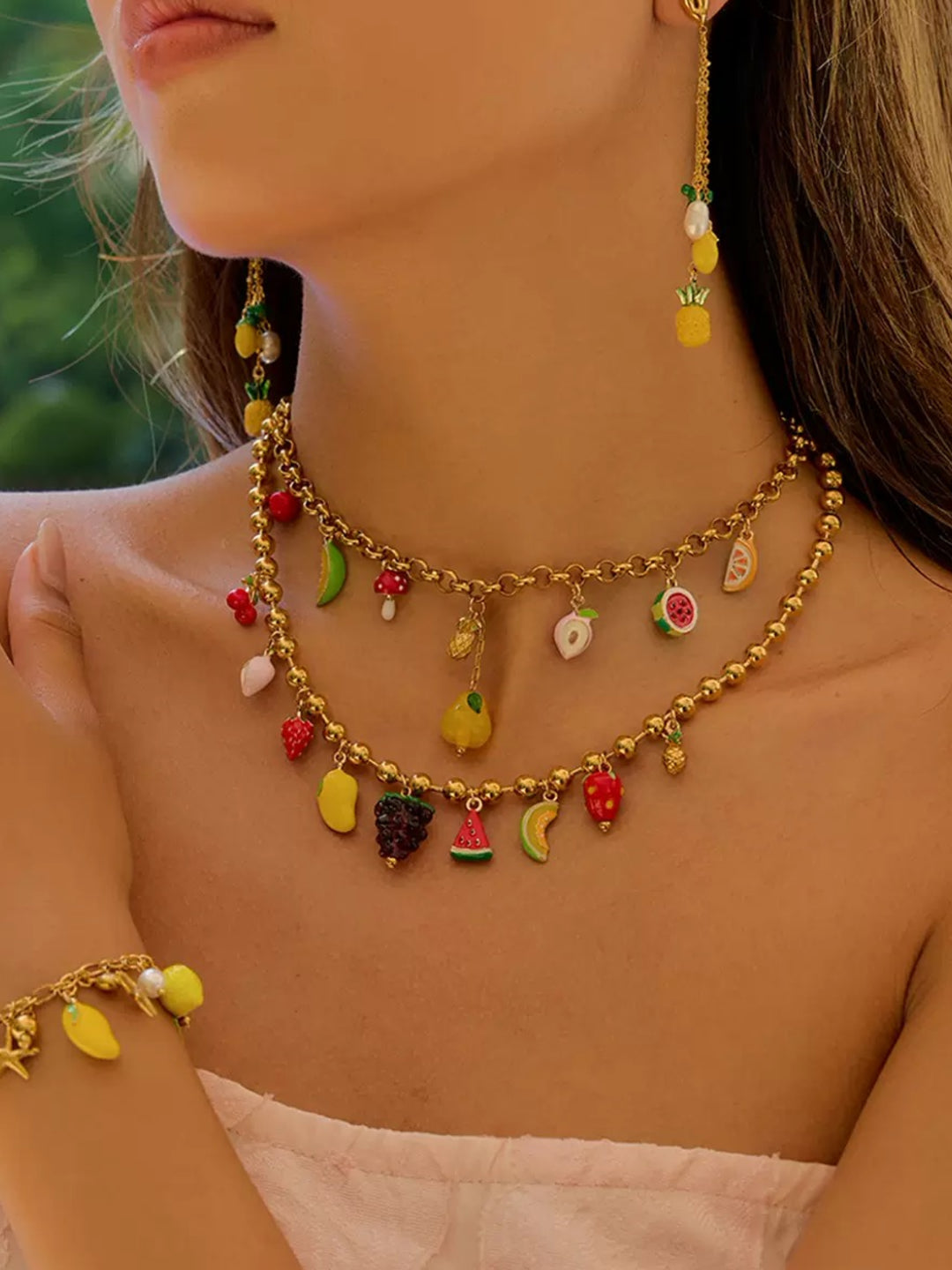 FRUIT NECKLACE