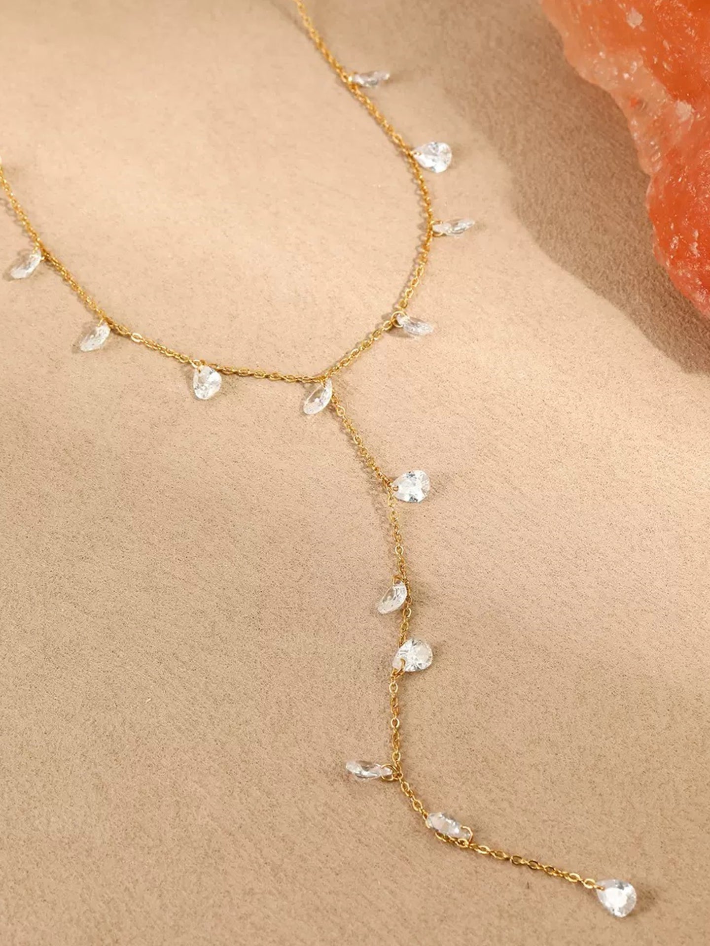 TASSEL Y-CHAIN NECKLACE