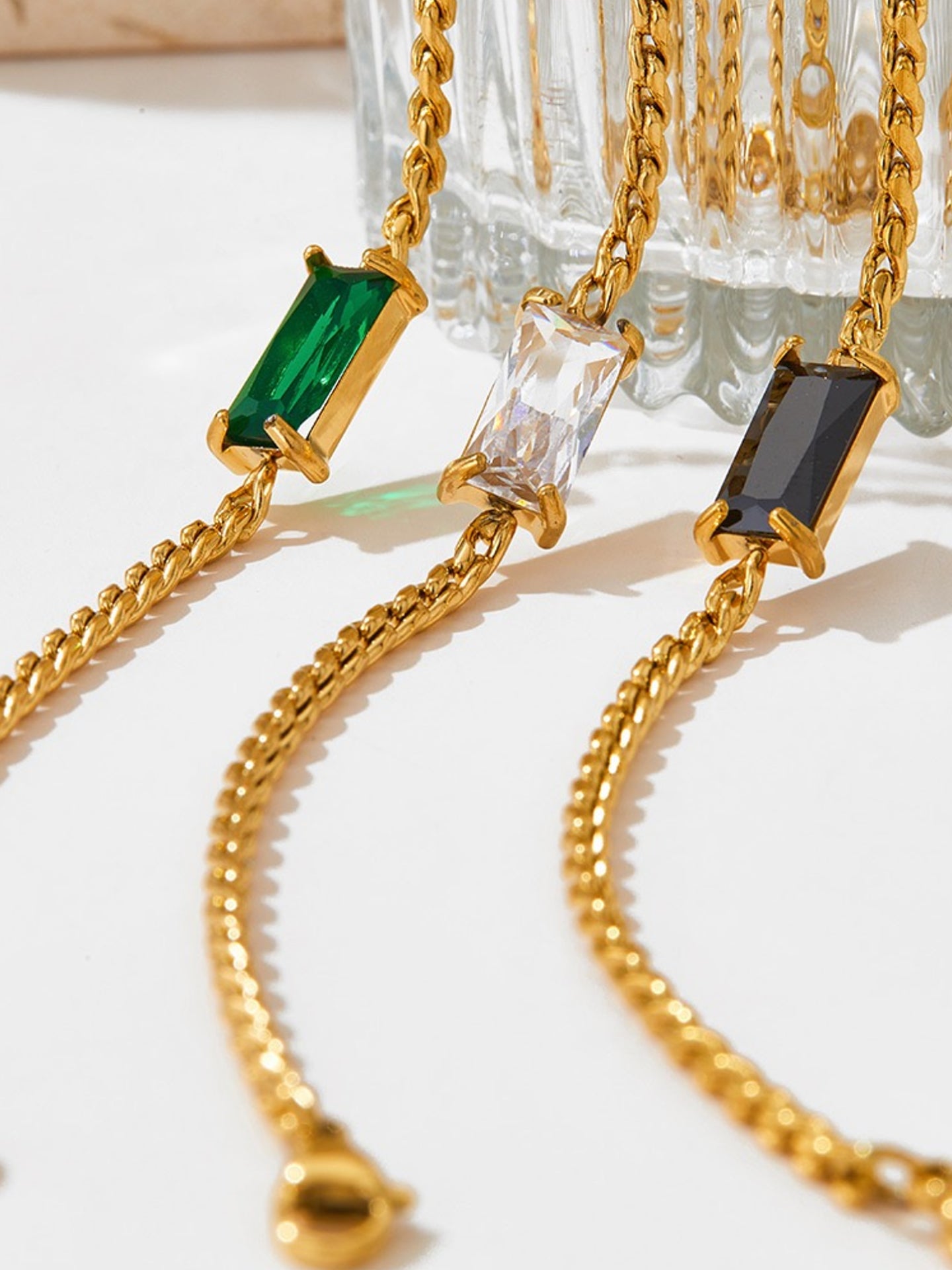 ZIRCON CUBAN CHAIN