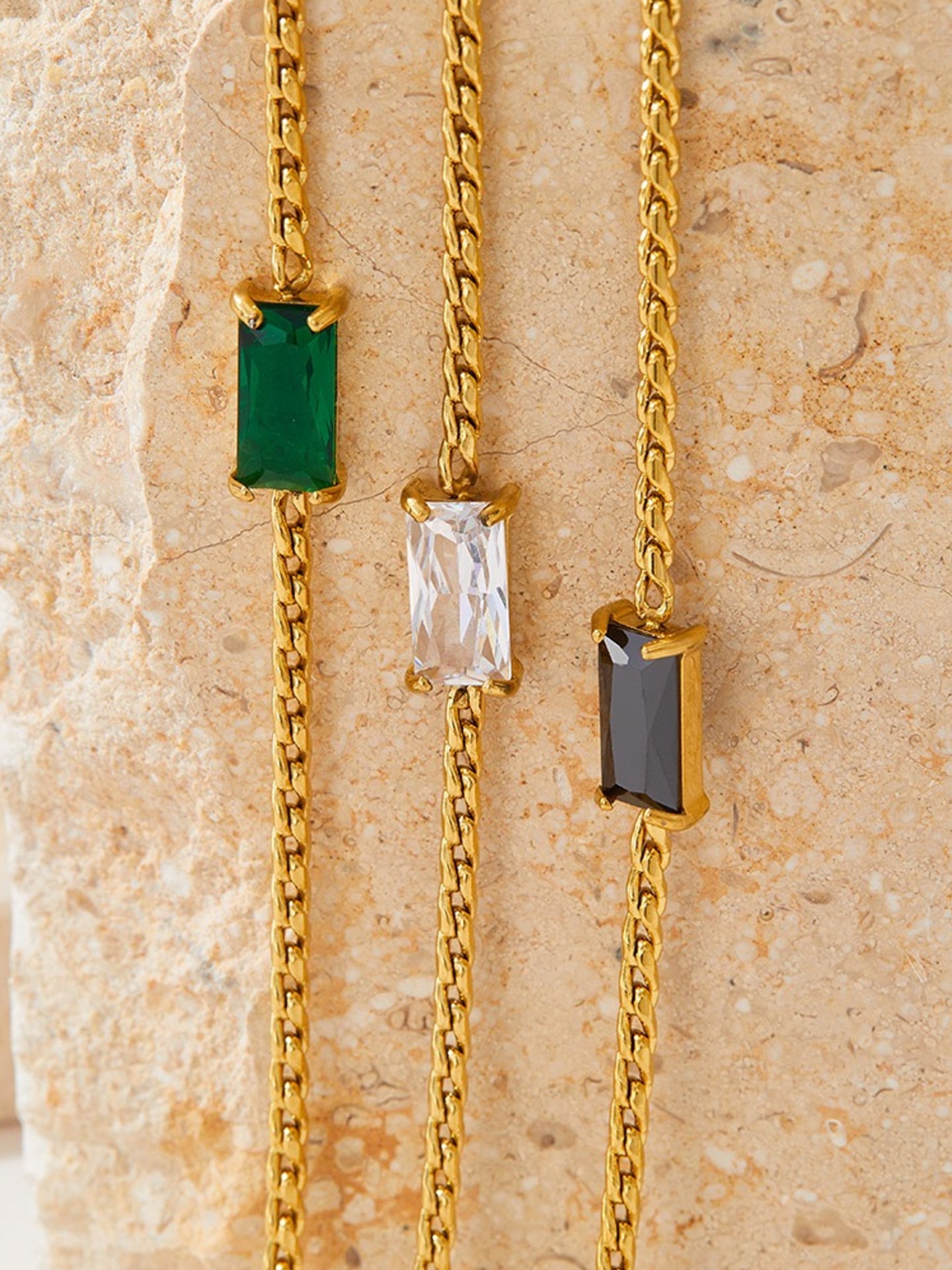 ZIRCON CUBAN CHAIN