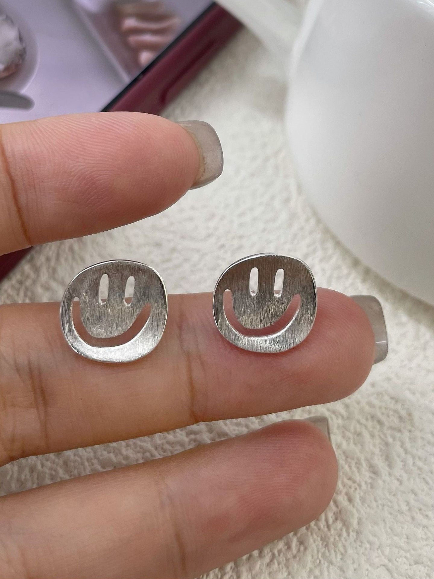 SMILEY FACE EARRINGS