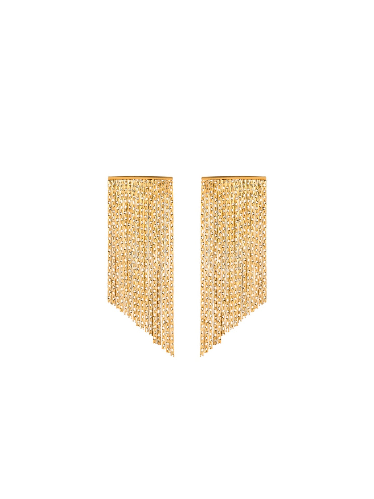CHAIN FRINGE EARRINGS