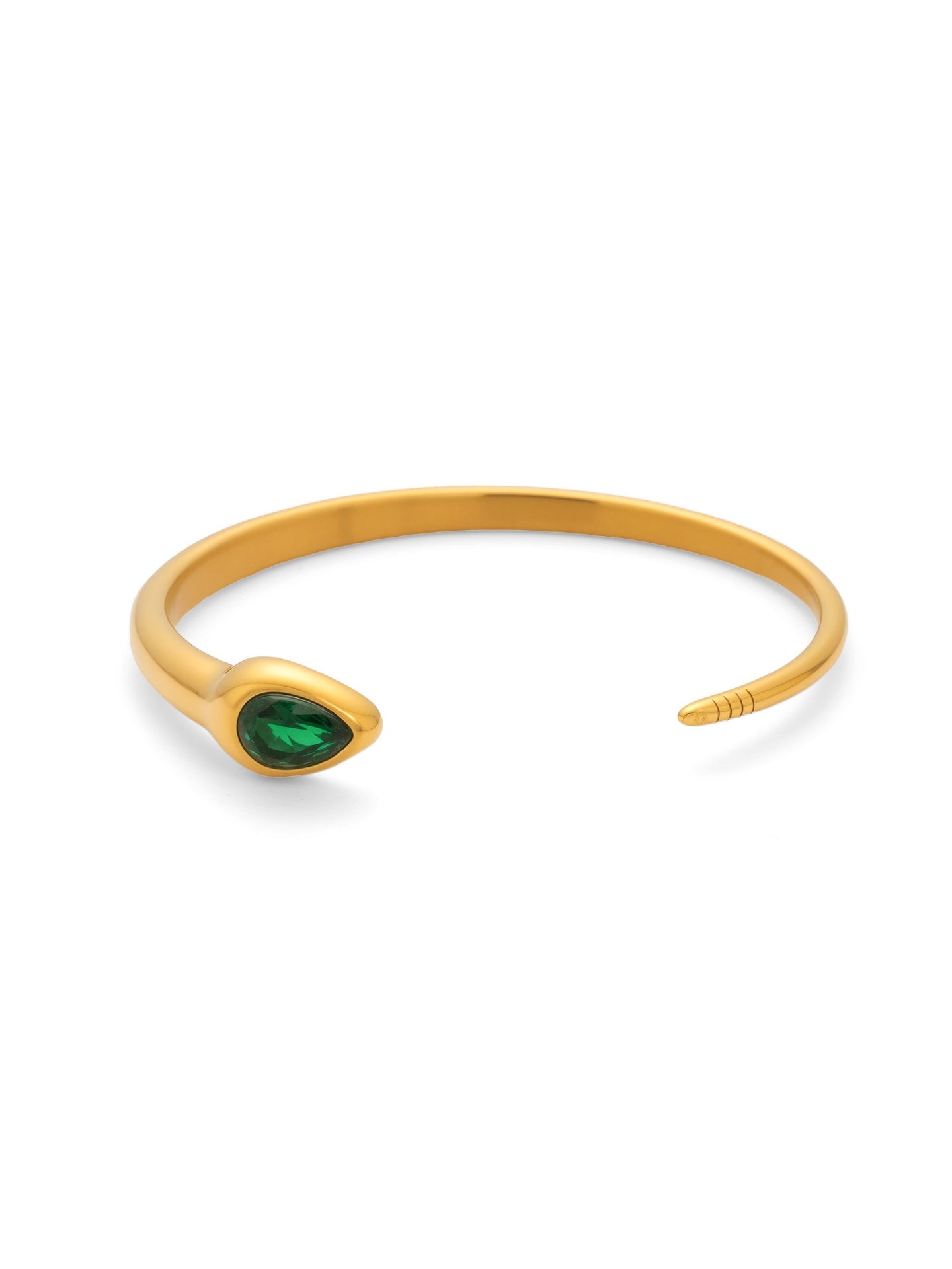 OPEN-END SERPENT BRACELET