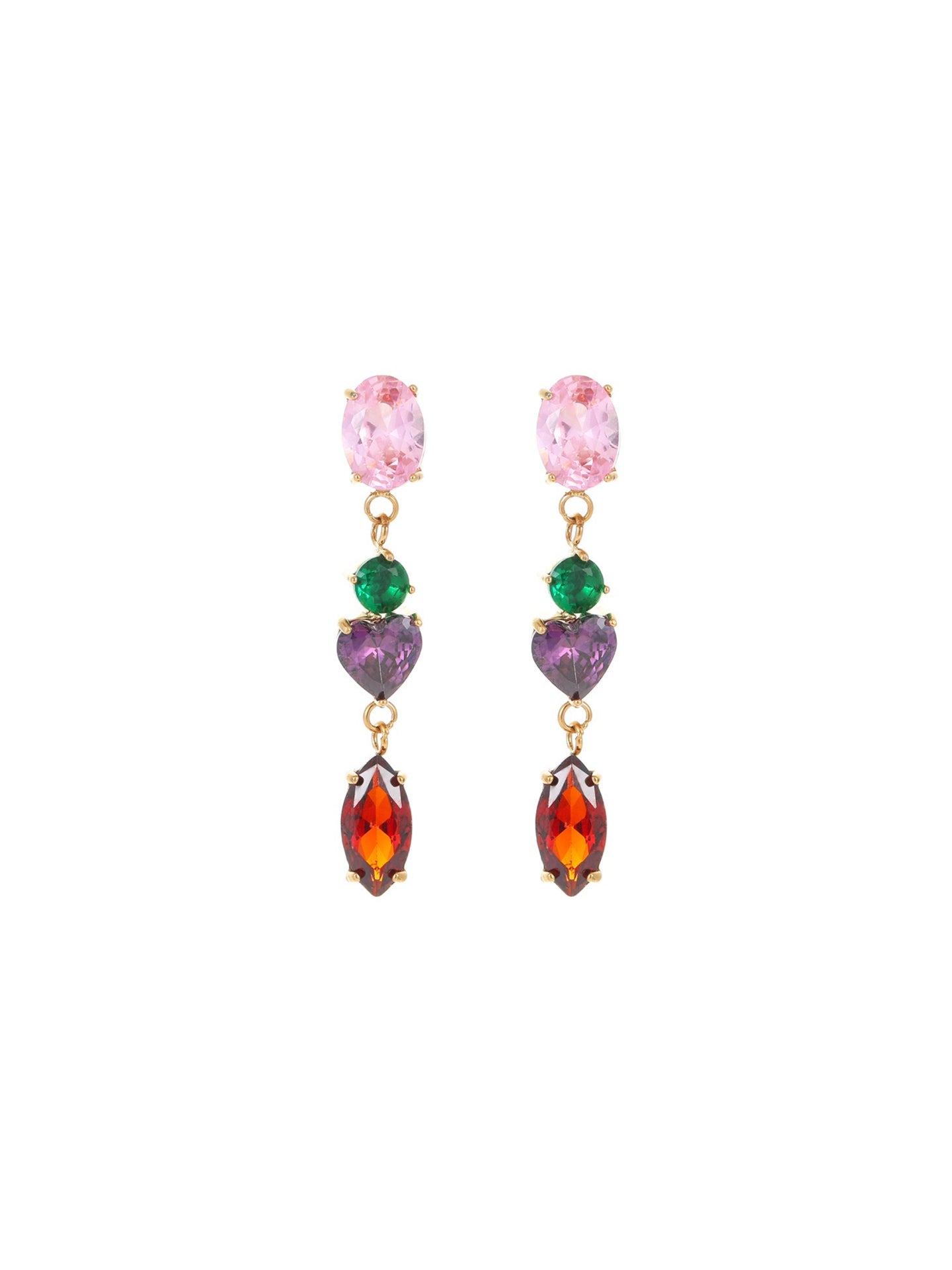 SPARKLING ZIRCON EARRINGS