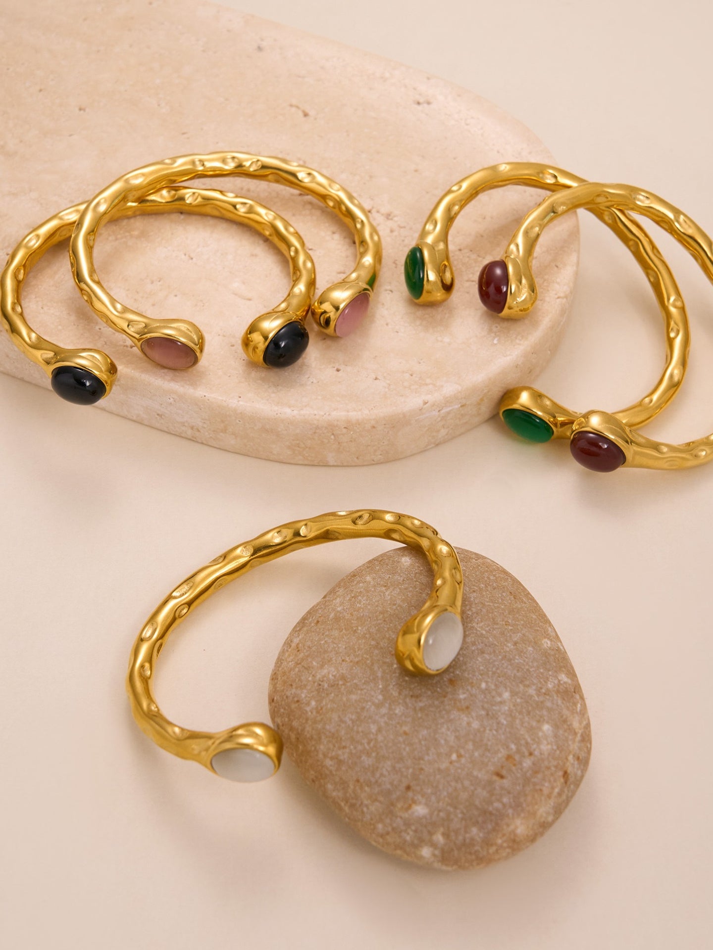 ZIRCON OPEN-END BRACELET