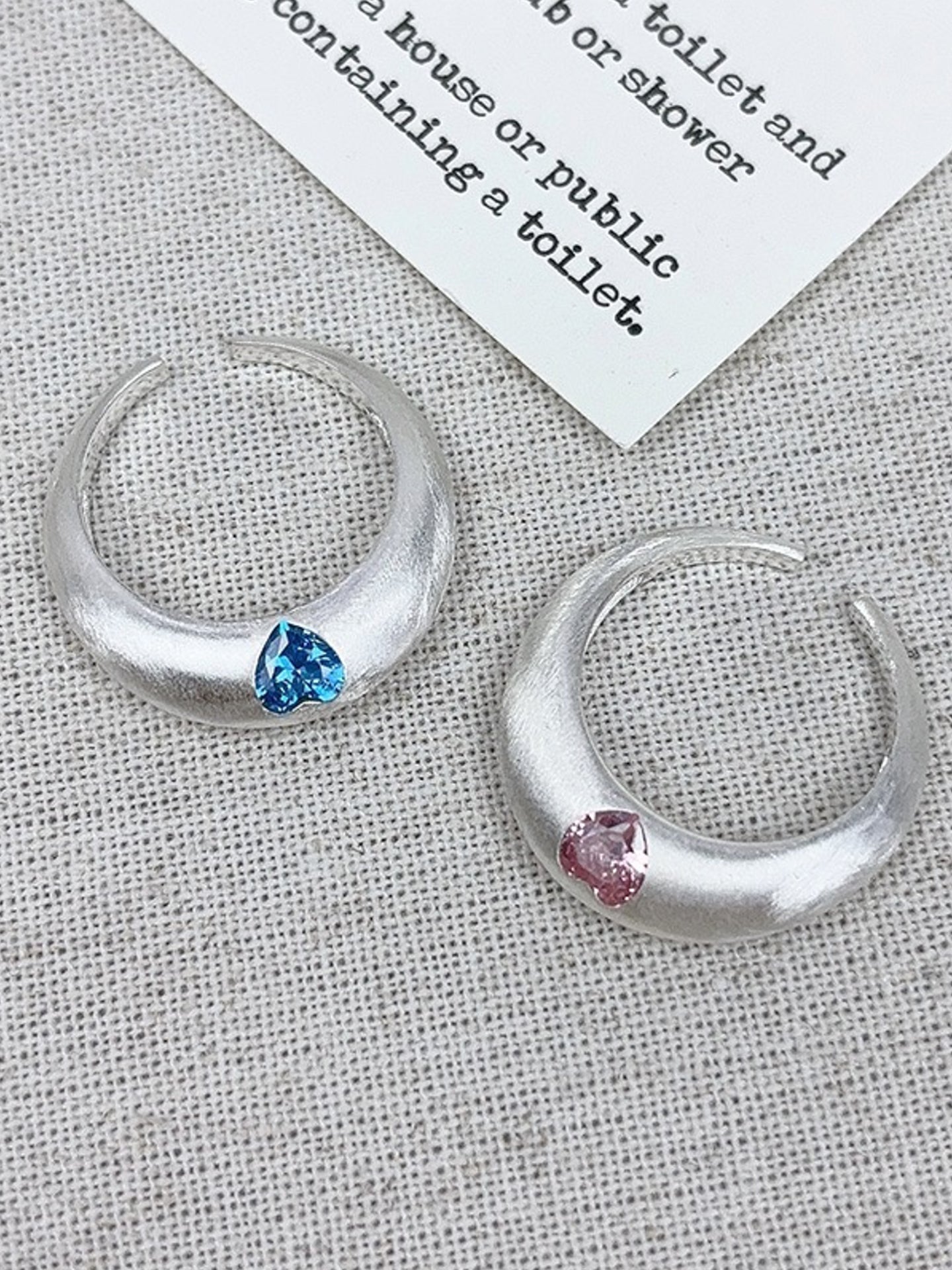 MATTE MOON HEART