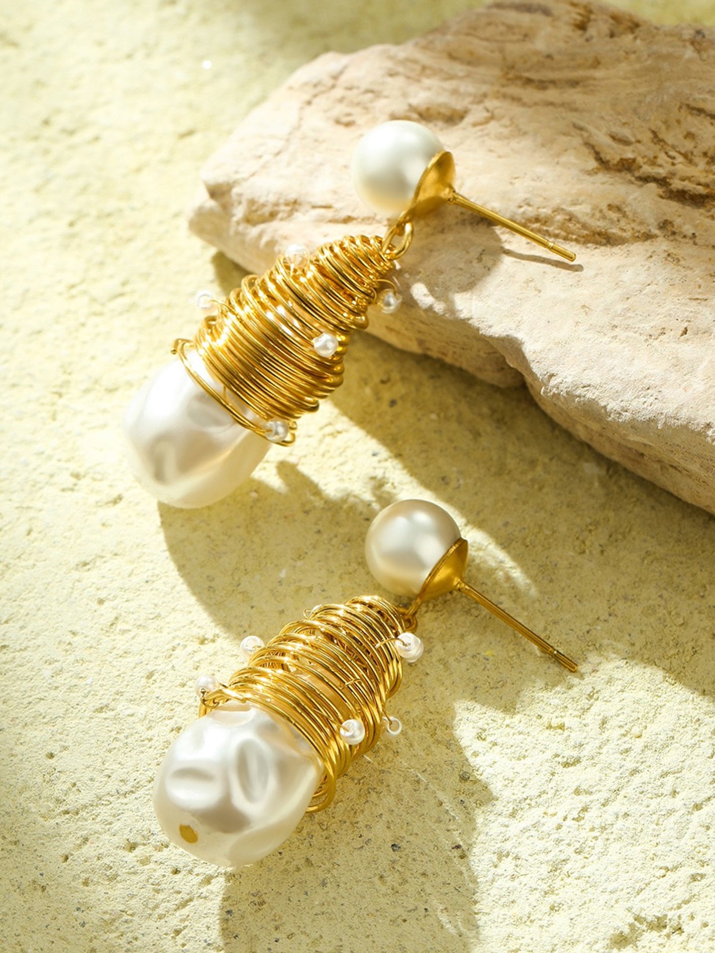 GLACIER TEAR EARRINGS