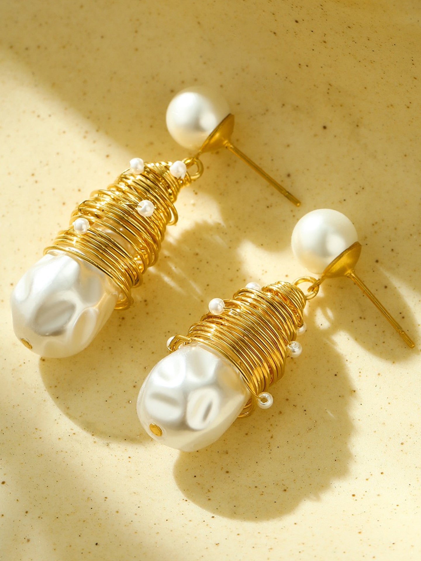 GLACIER TEAR EARRINGS