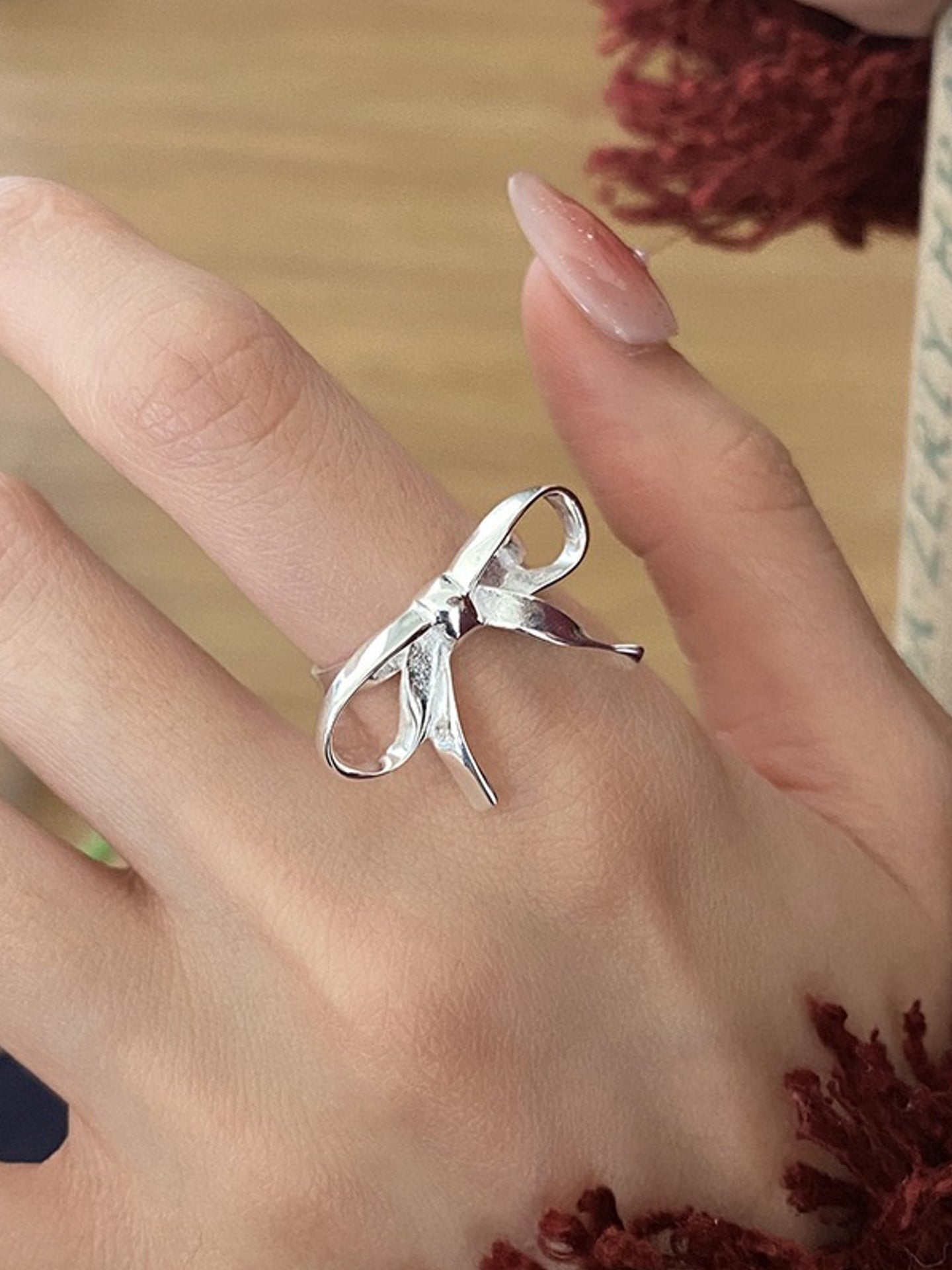 SILK-KNOTTED PROMISE