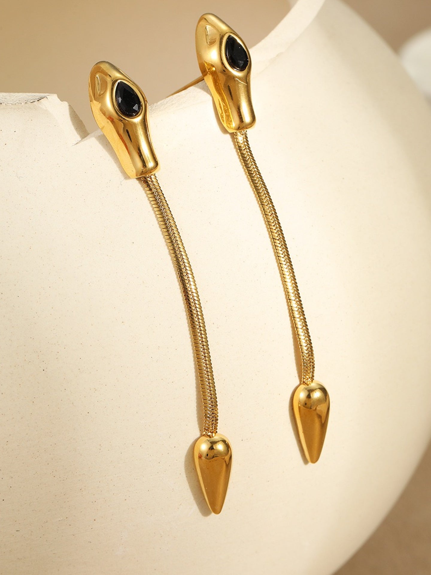 SERPENT'S EYE STUDS