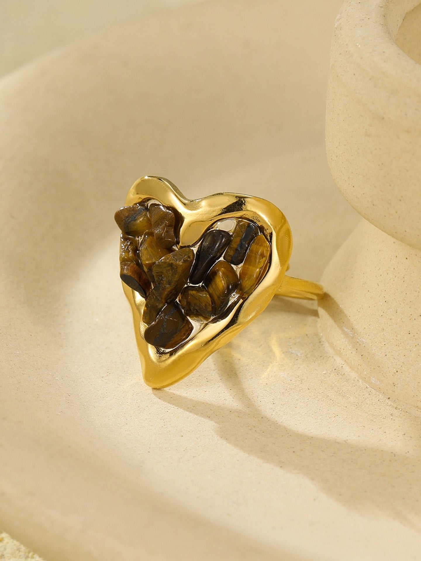 NATURAL GEMSTONE RING