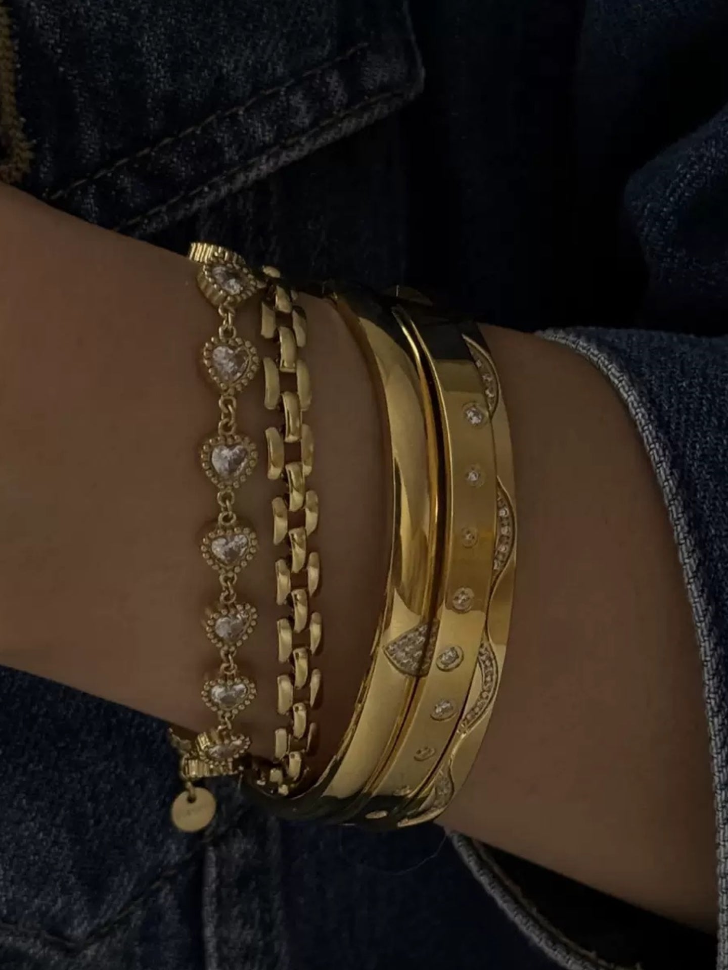 WAVE ZIRCON BRACELET