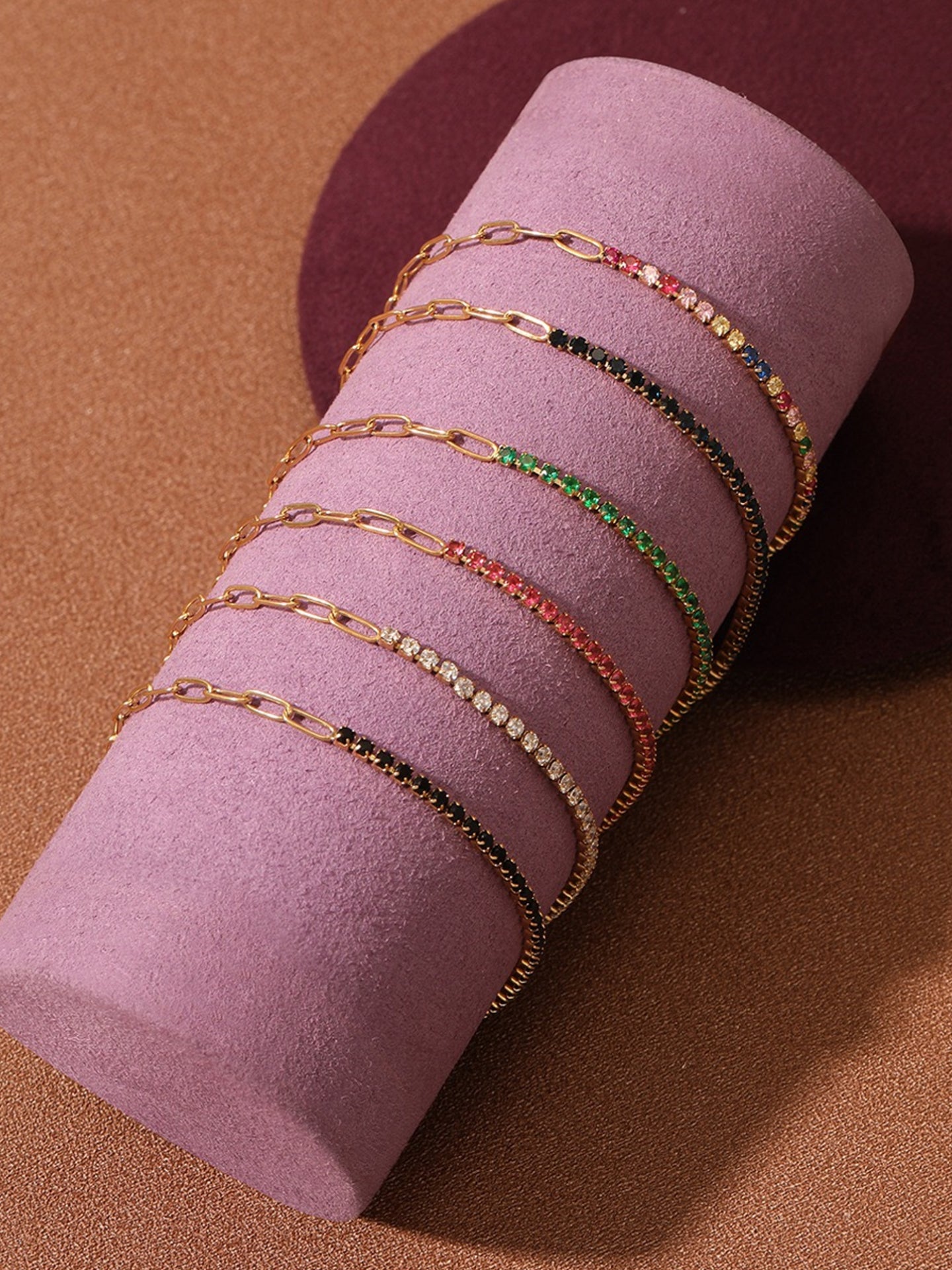 RAINBOW DIAMOND BRACELET