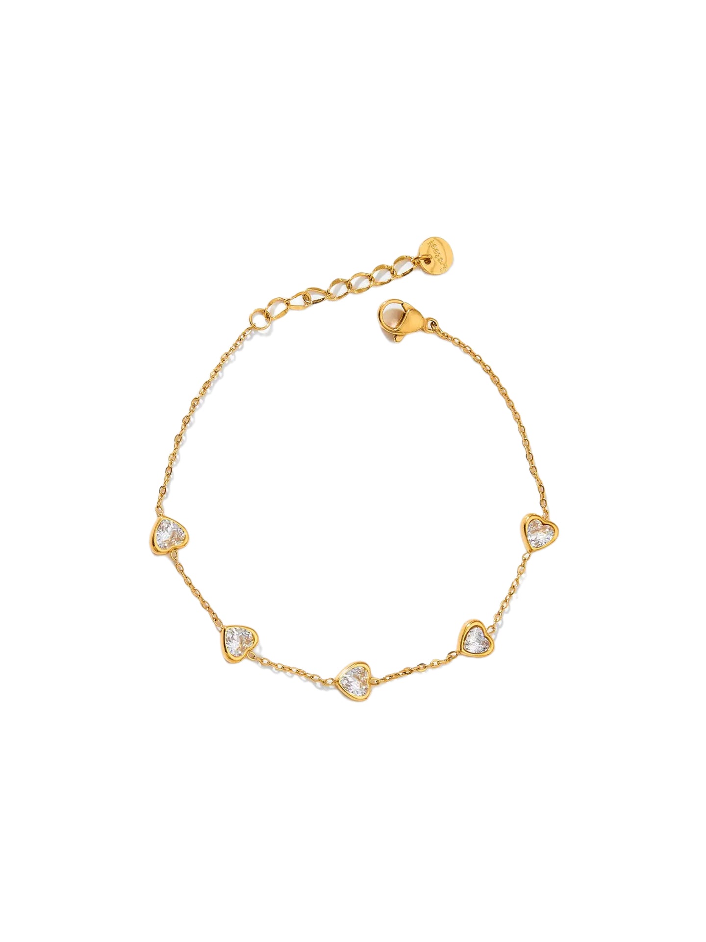 HEART ZIRCON BRACELET