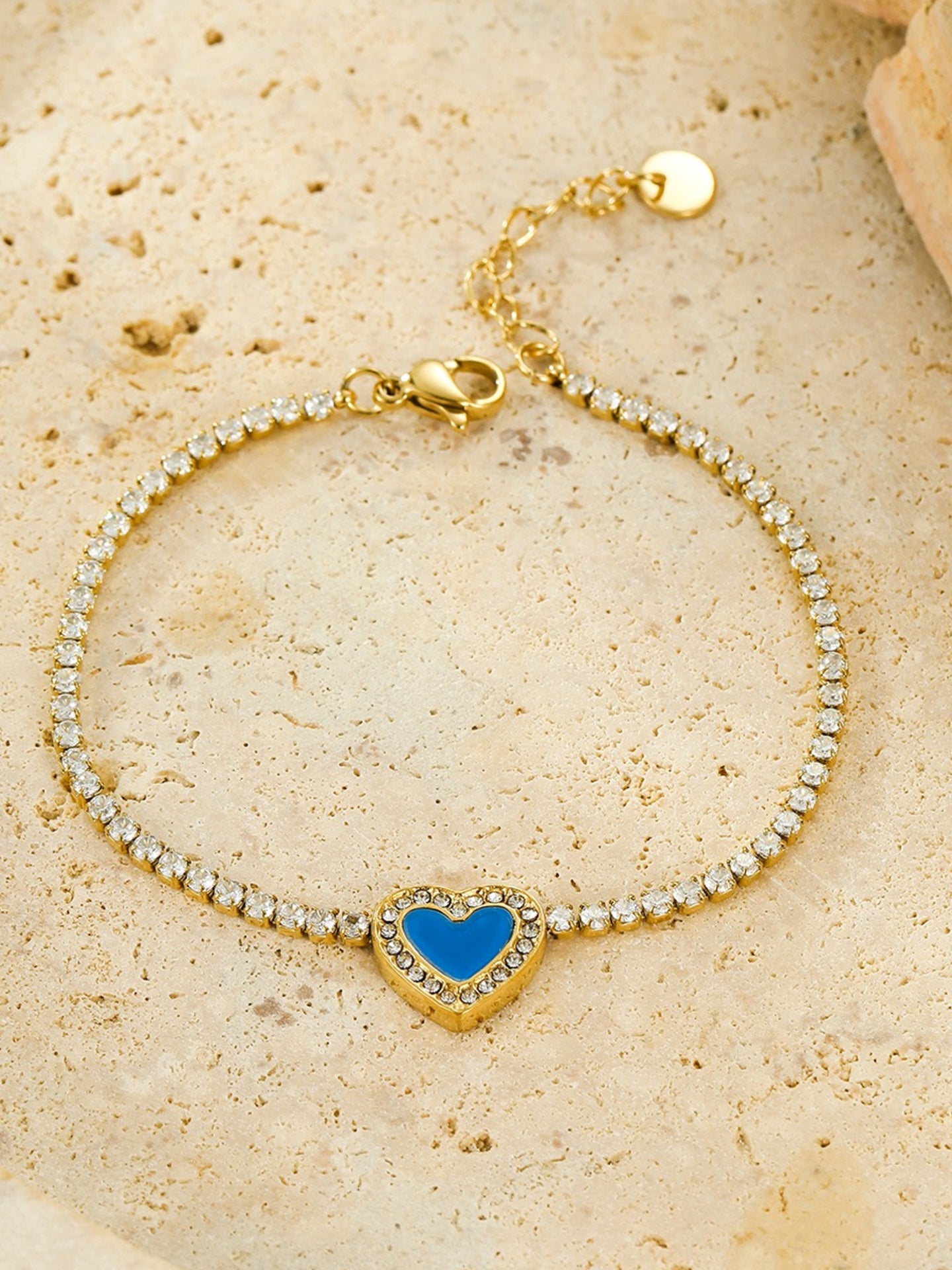 FULL PAVÉ HEART BRACELET
