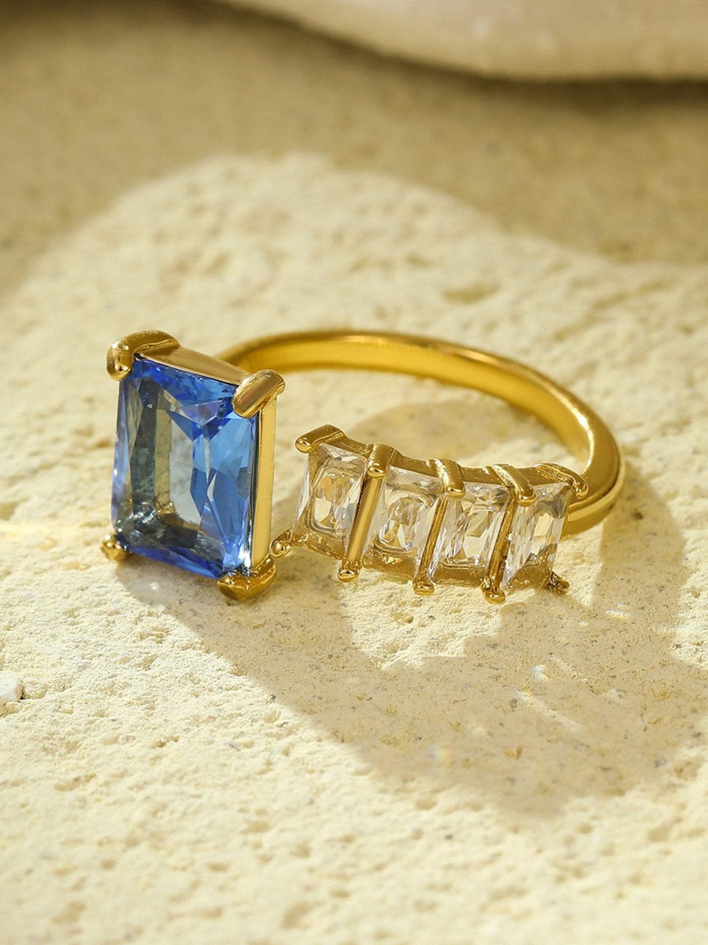 ZIRCON OPEN RING