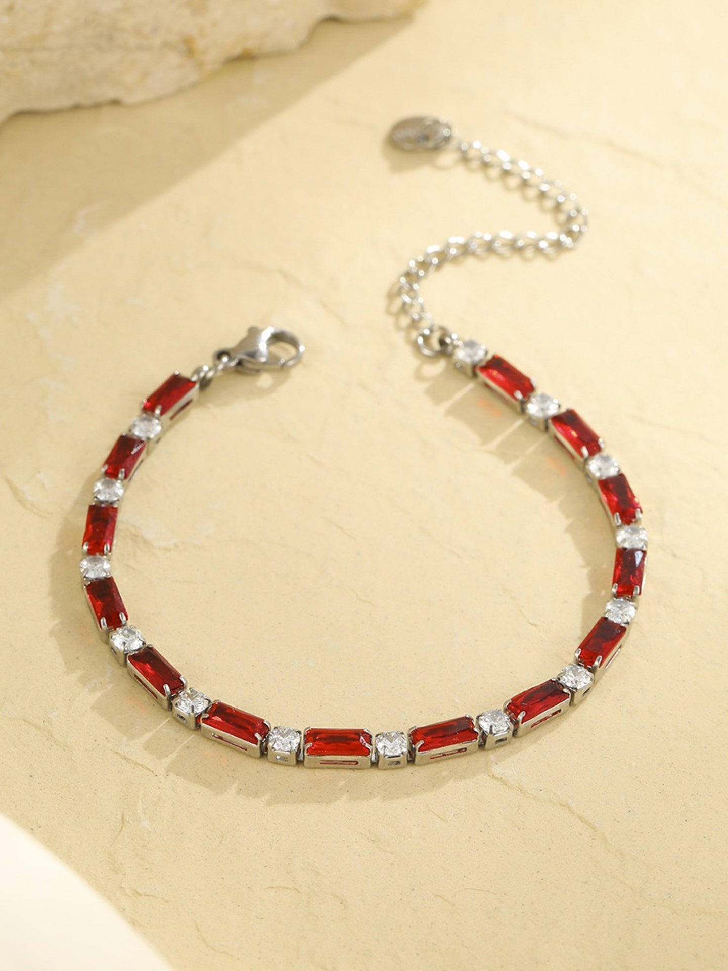 COLORED ZIRCON BRACELET
