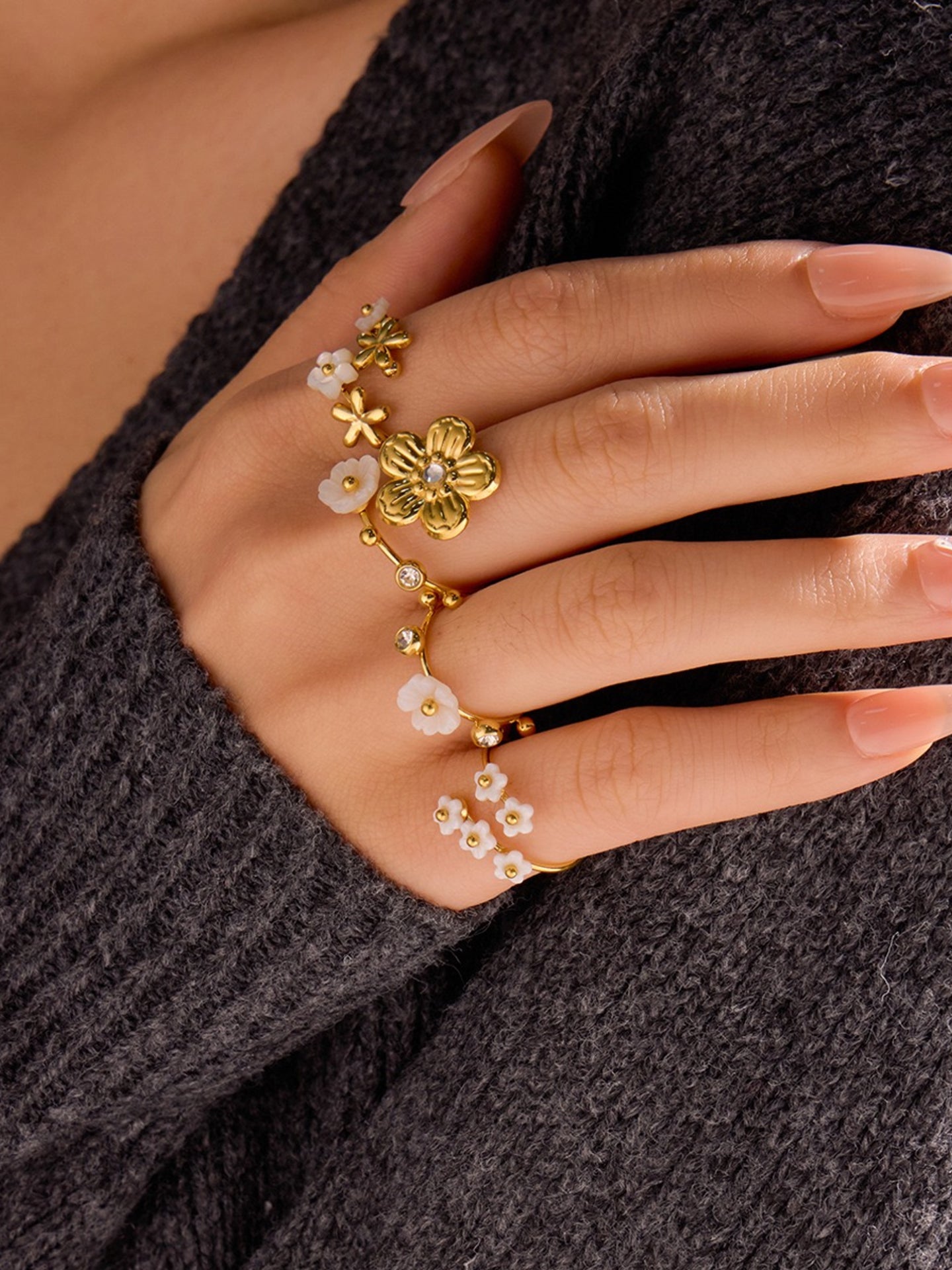 SWEET STYLE RING SET