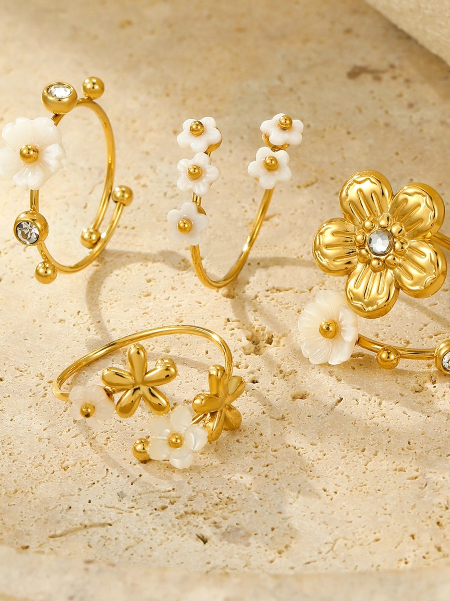 SWEET STYLE RING SET