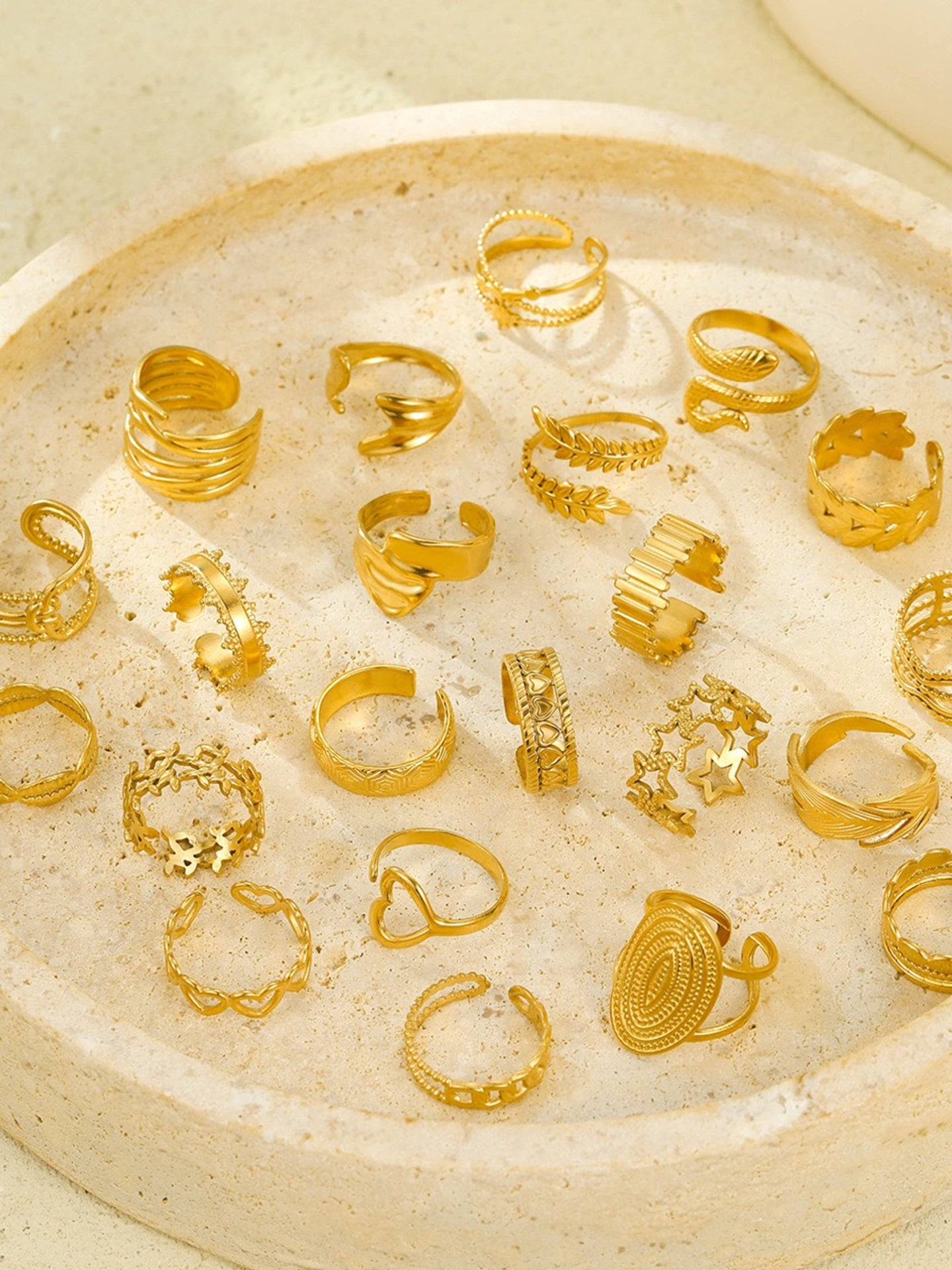 SWEET STYLE RING SET