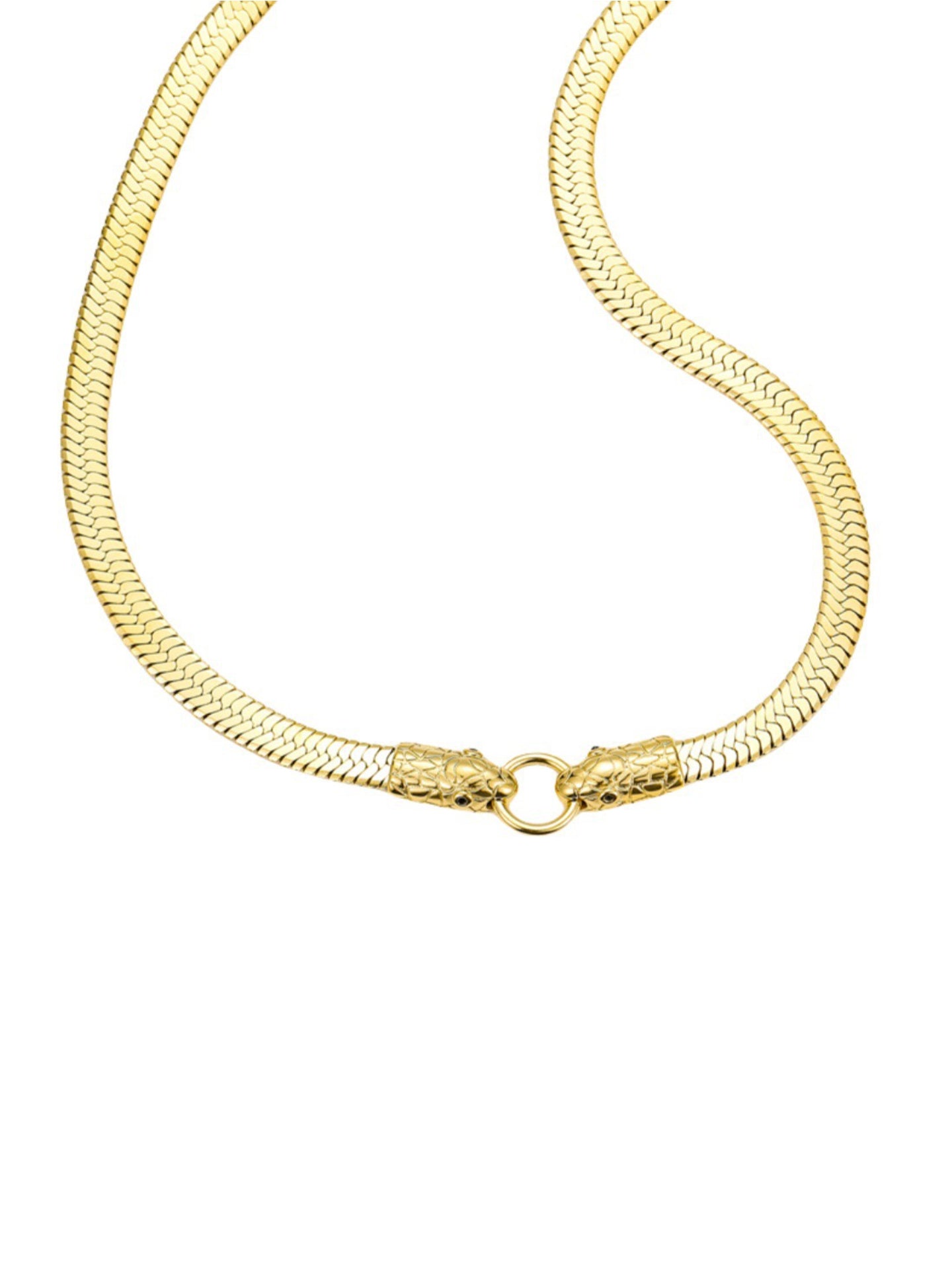 SERPENTINE FLAT SNAKE CHAIN