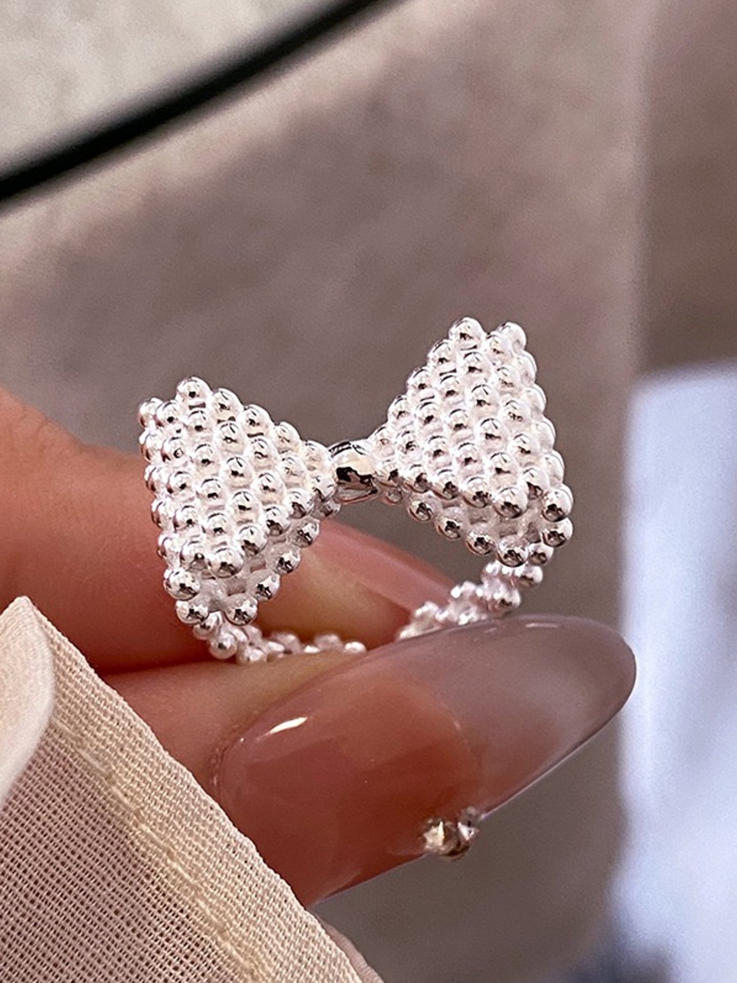 SPARKLE KNOT RING