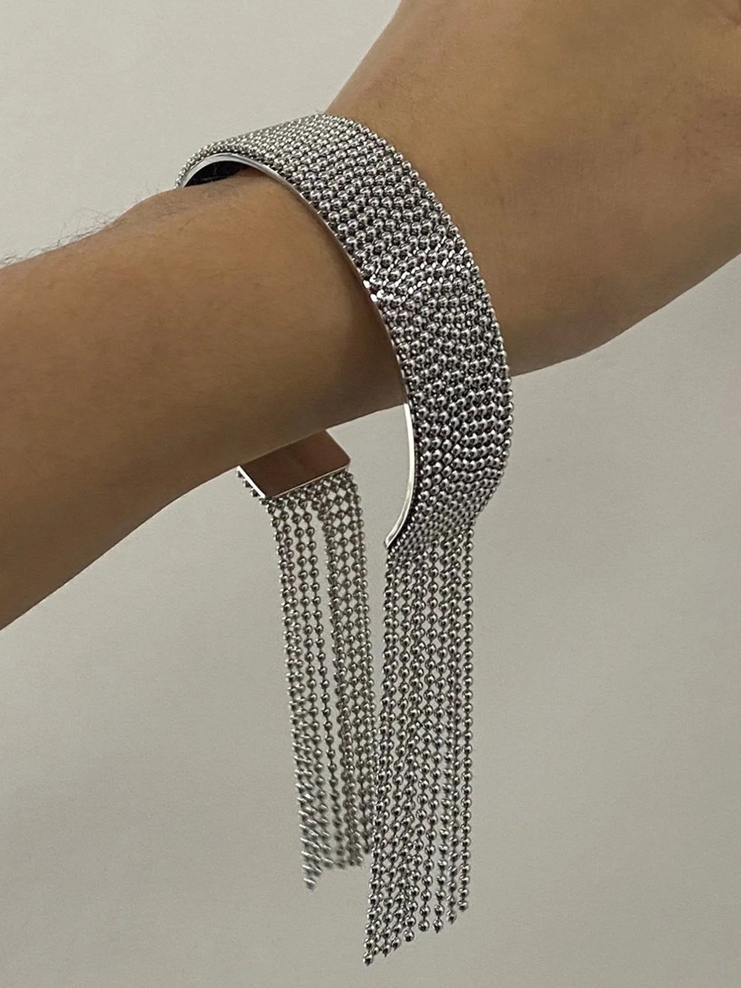 TASSEL OPEN BANGLE
