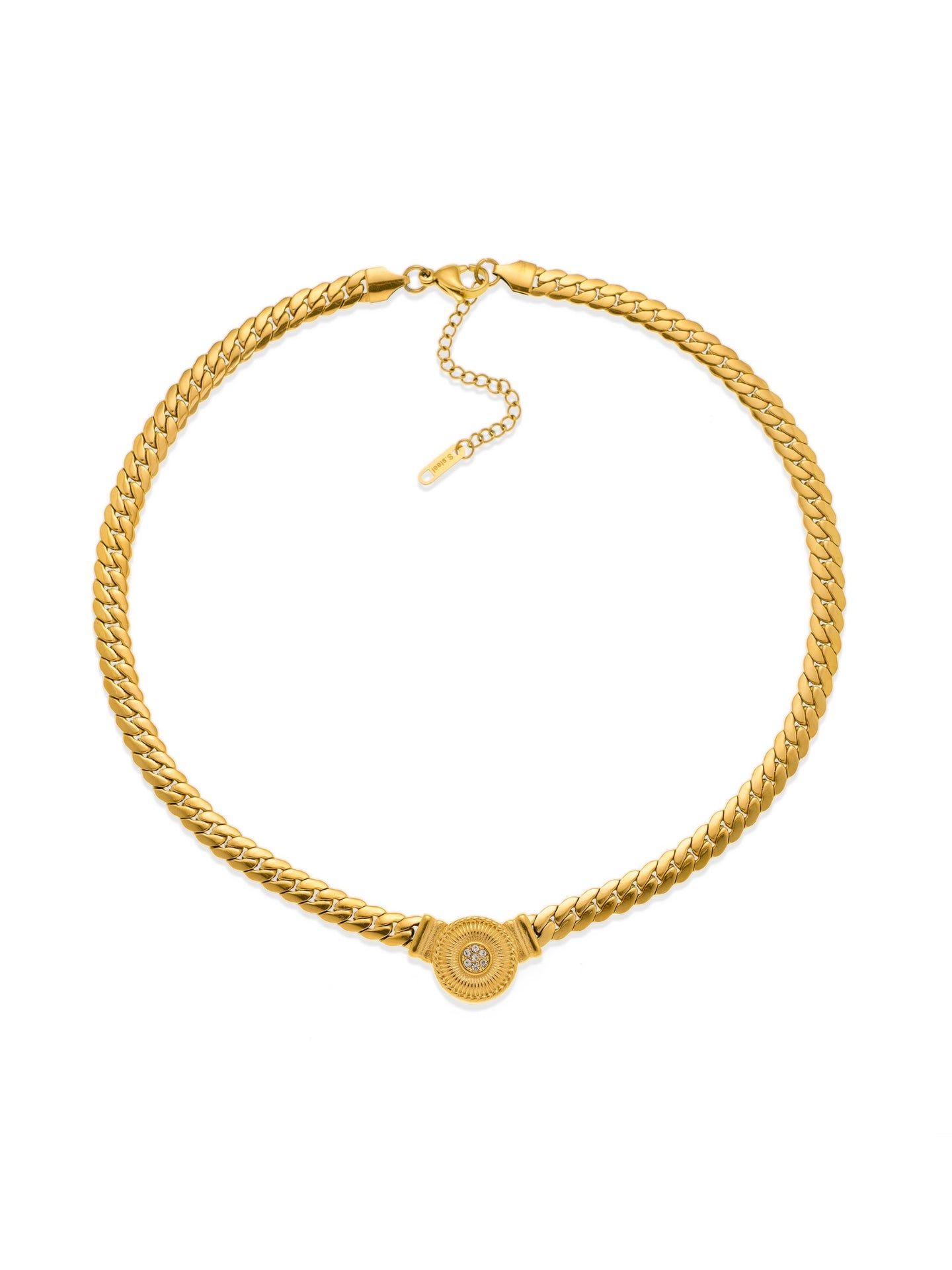 CHUNKY CUBAN CHAIN NECKLACE