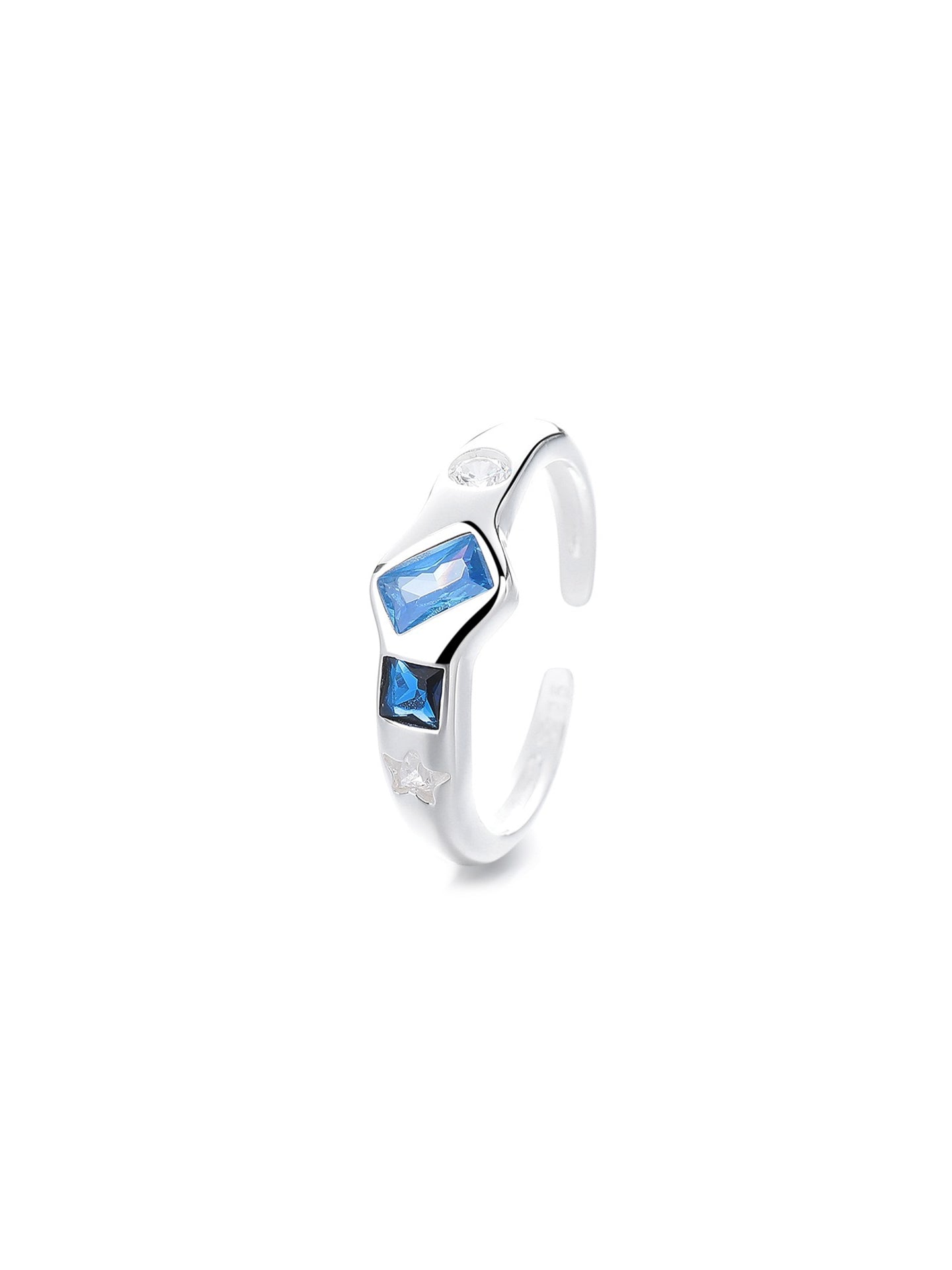 BLUE ZIRCON RING