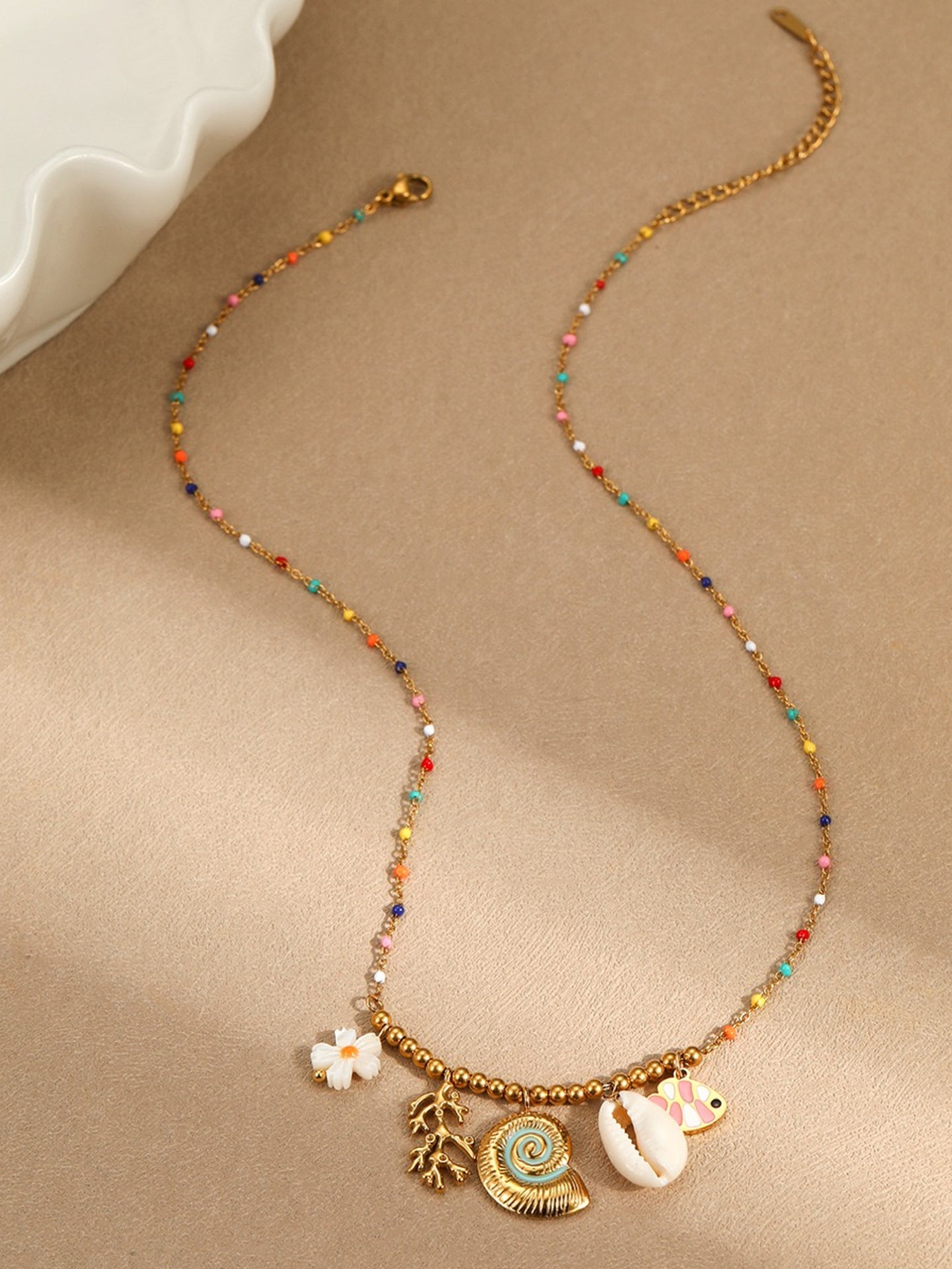 IRIDESCENT WAVE BEADS
